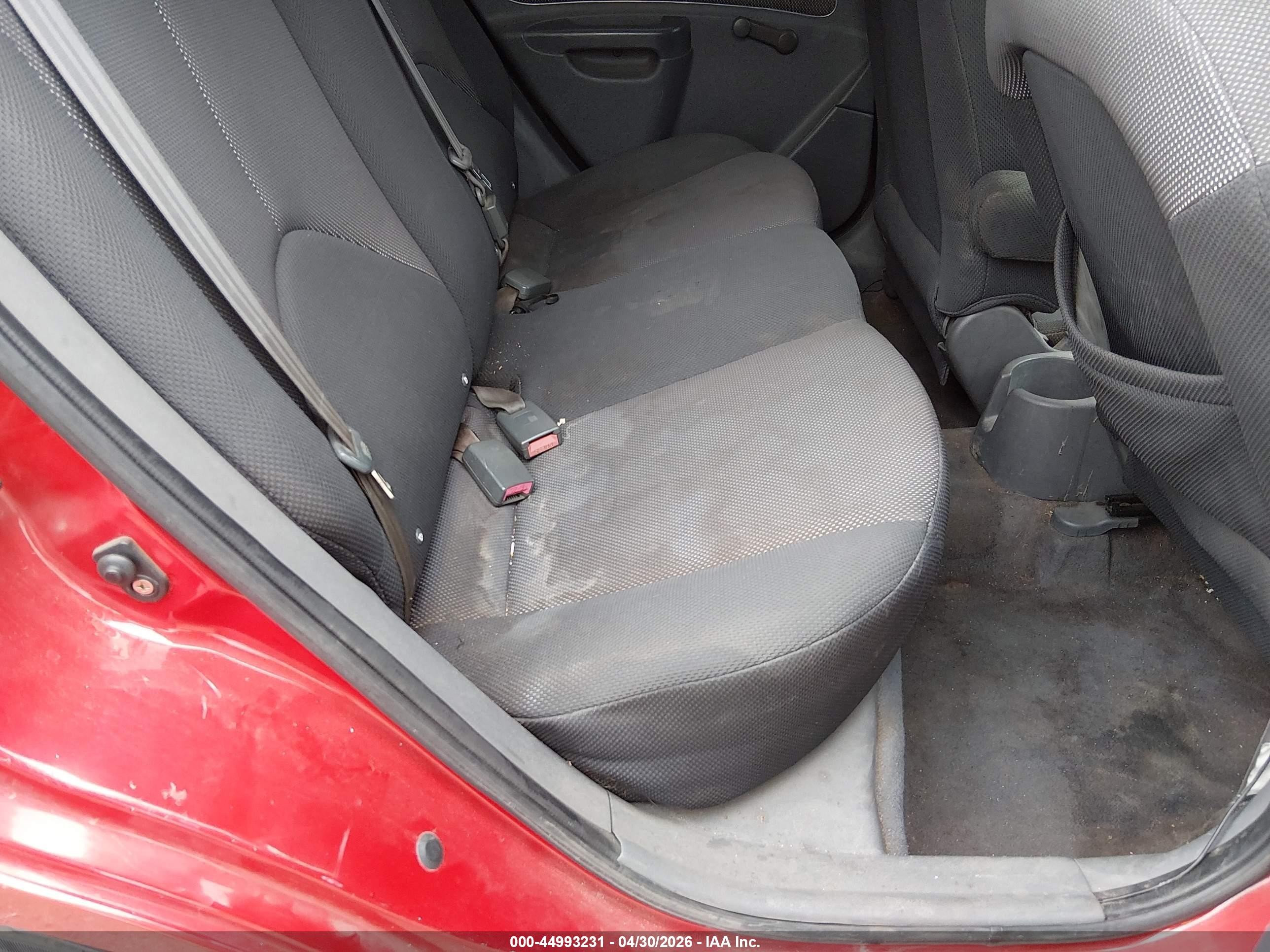2007 Kia Rio Lx Оранжевый vin: KNADE123376243144