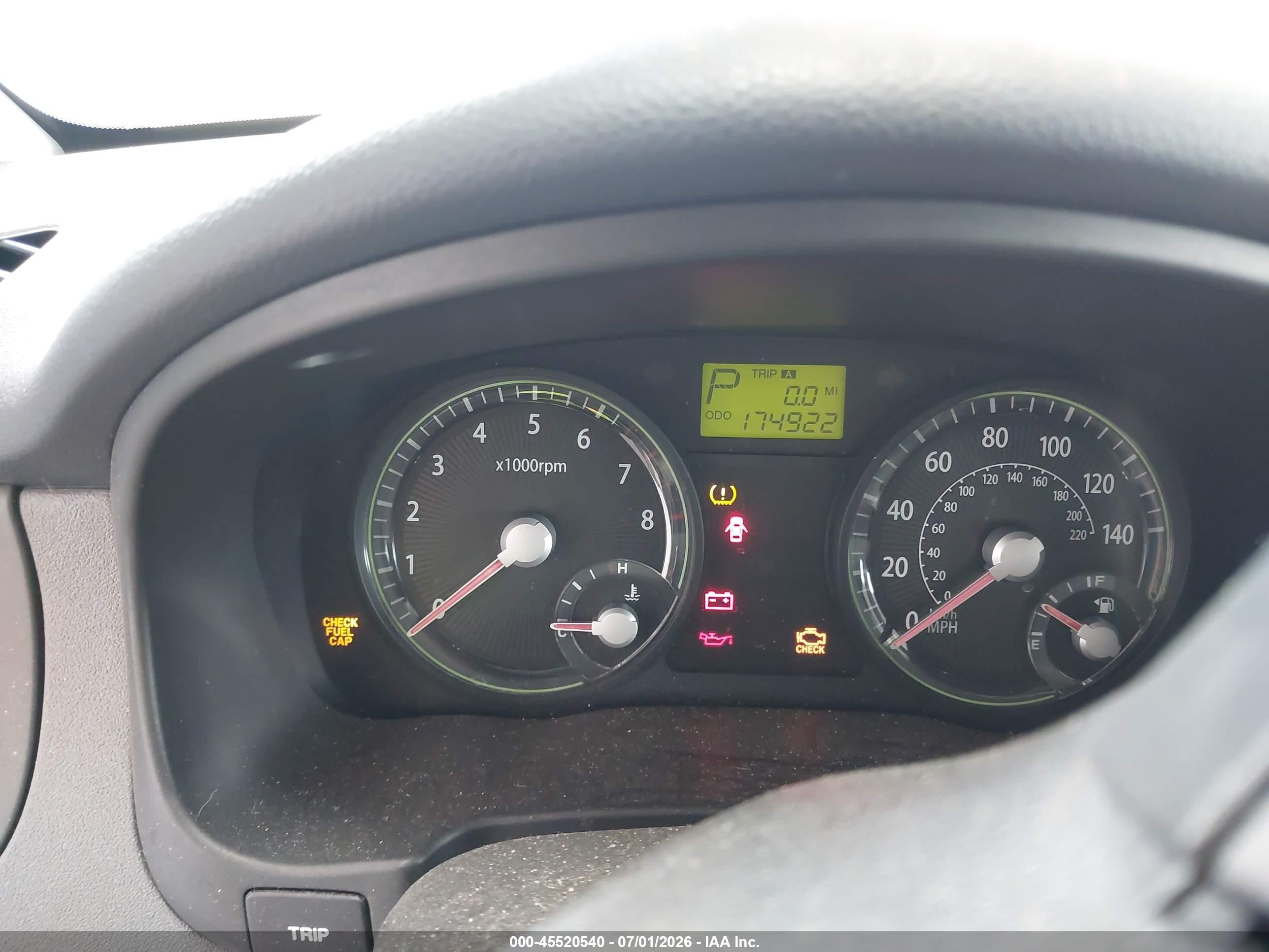 2008 Kia Rio Lx Blue vin: KNADE123386305837