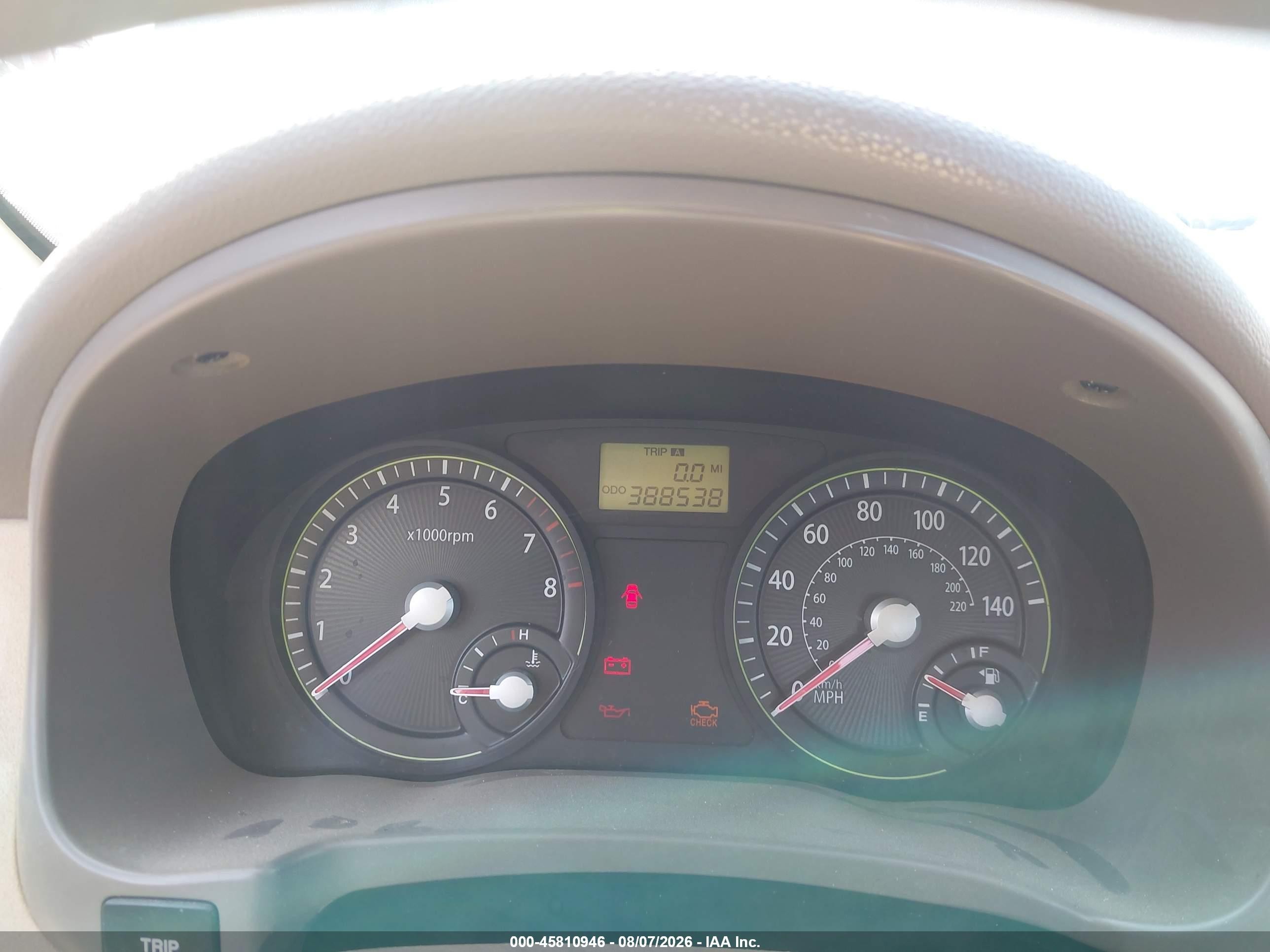 2007 Kia Rio Lx Black vin: KNADE123476188011