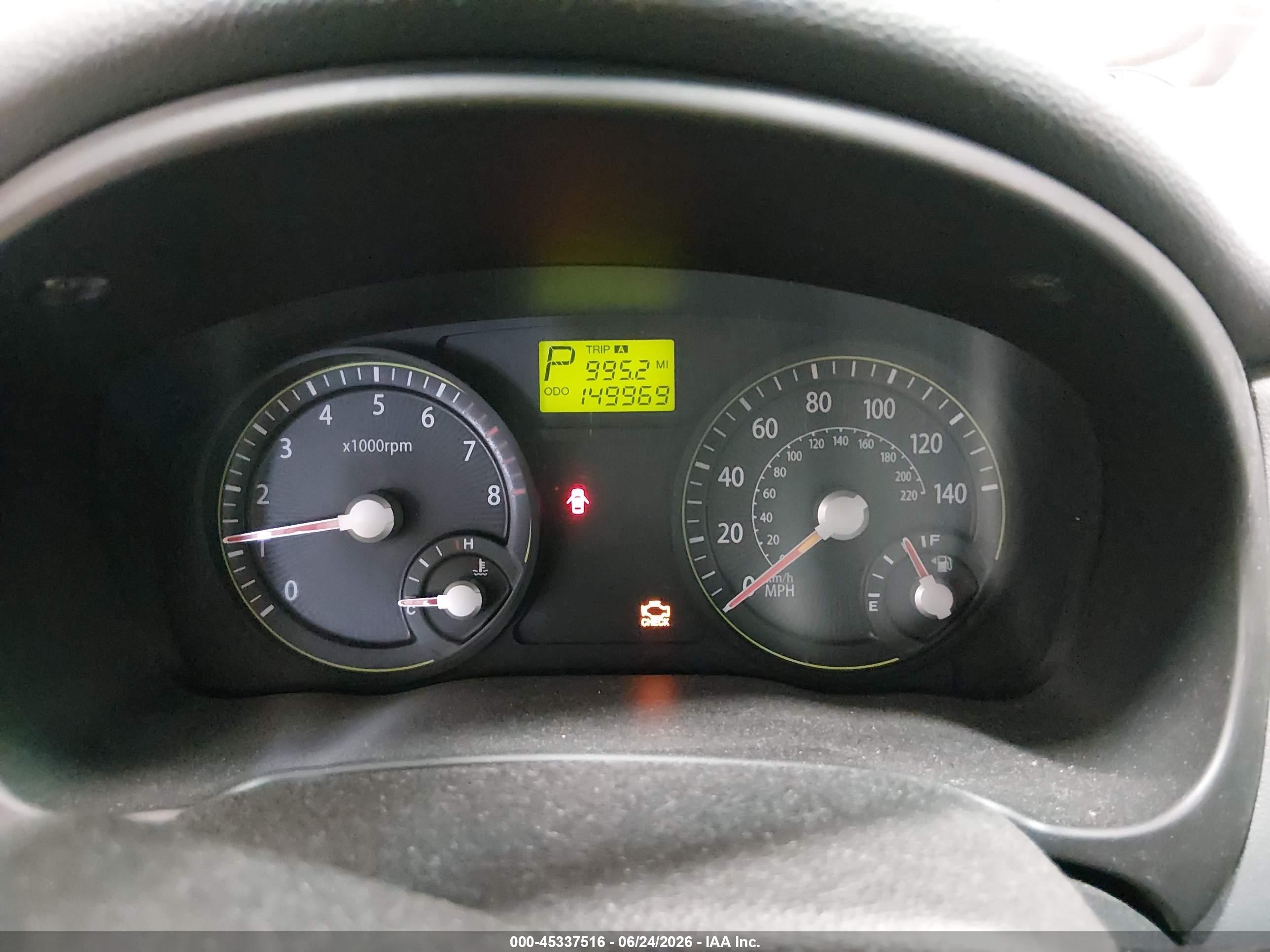 2007 Kia Rio Lx Синий vin: KNADE123476216857