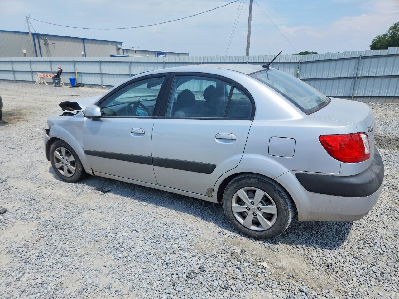 2008 Kia Rio Серебряный vin: KNADE123486327698