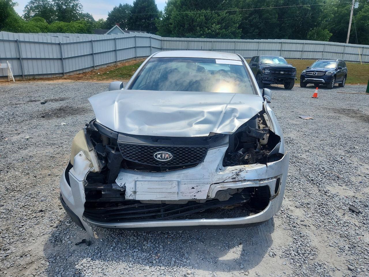 2008 Kia Rio Серебряный vin: KNADE123486327698