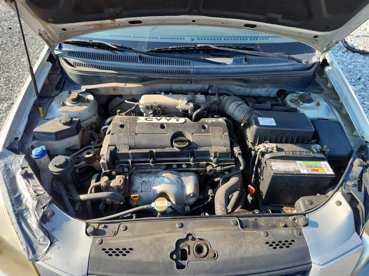 2008 Kia Rio Base Gray vin: KNADE123486385407