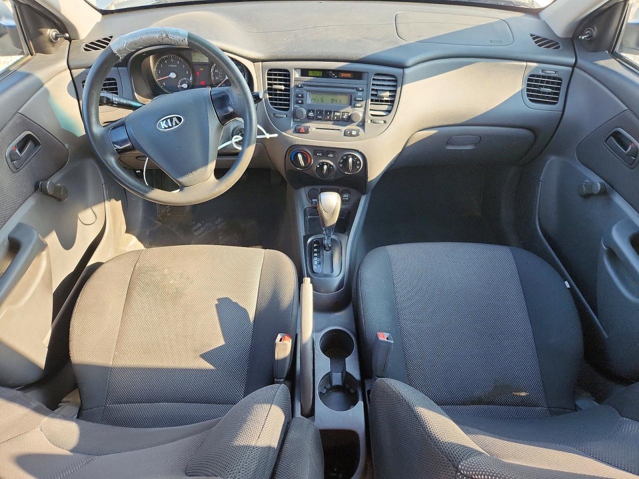 2008 Kia Rio Base Gray vin: KNADE123486385407