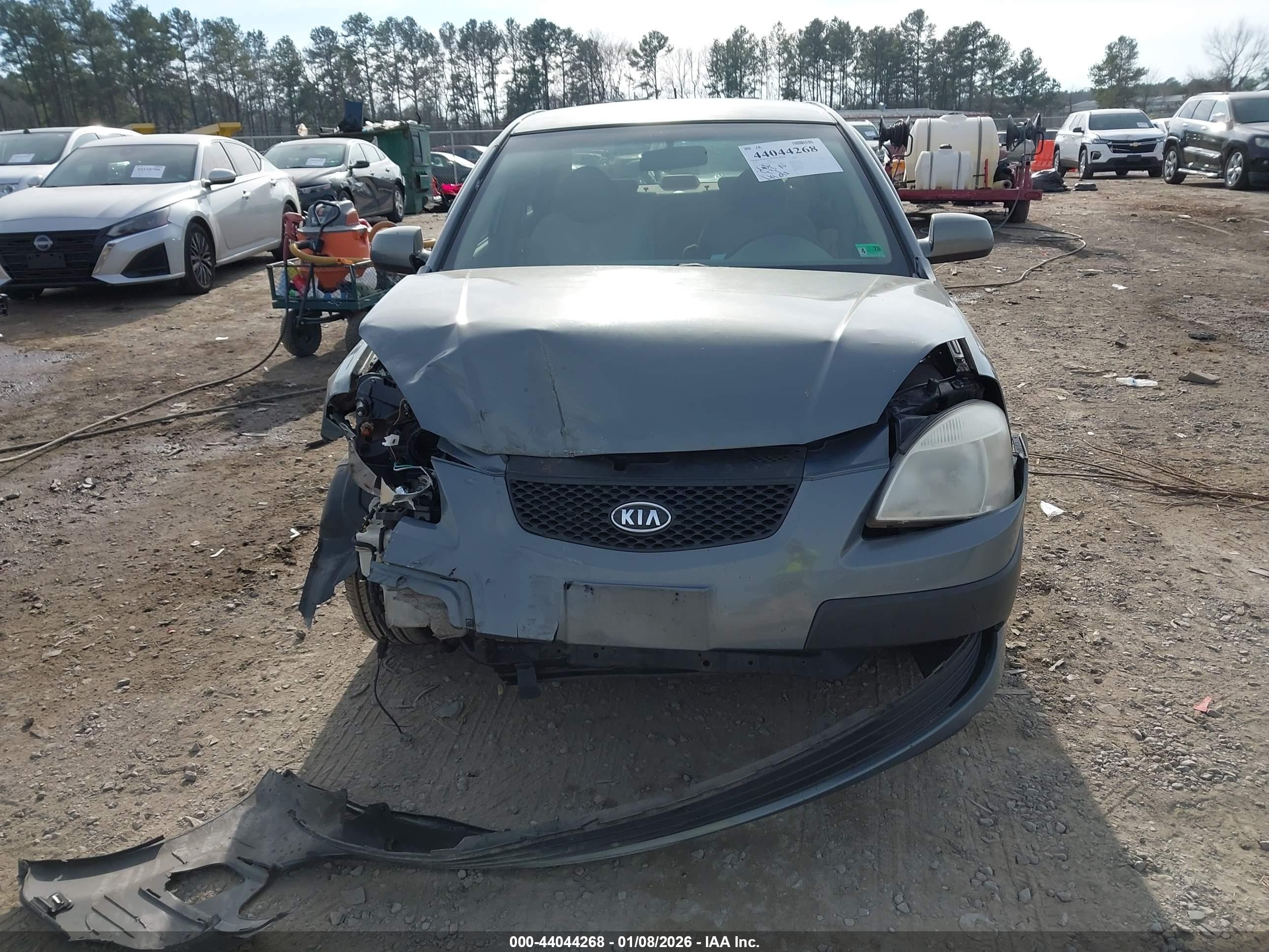 2006 Kia Rio Lx Синий vin: KNADE123566166503