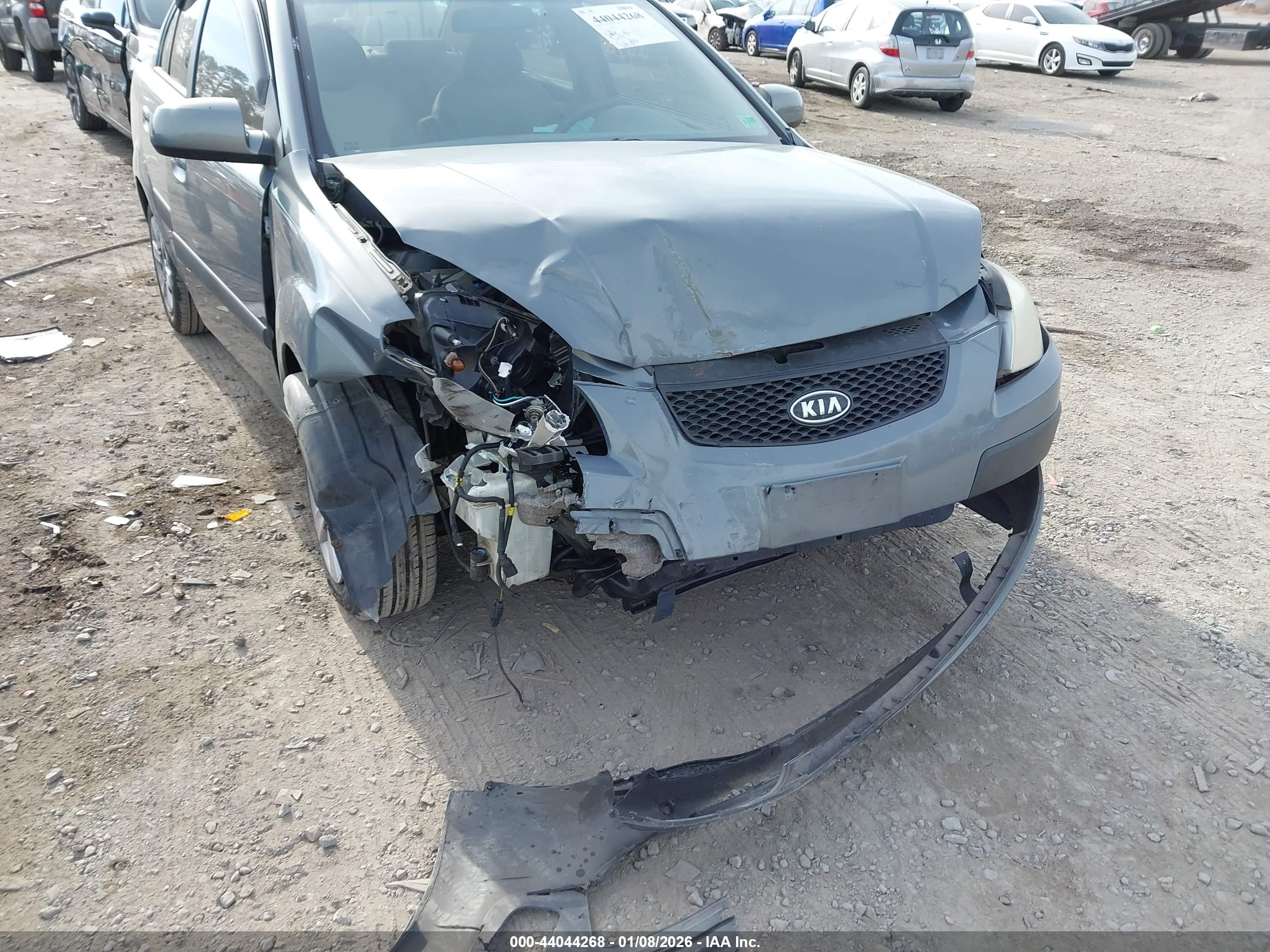 2006 Kia Rio Lx Синий vin: KNADE123566166503