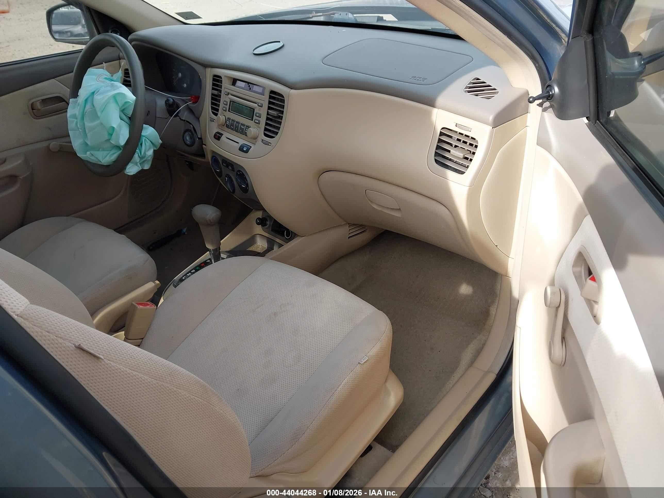 2006 Kia Rio Lx Синий vin: KNADE123566166503
