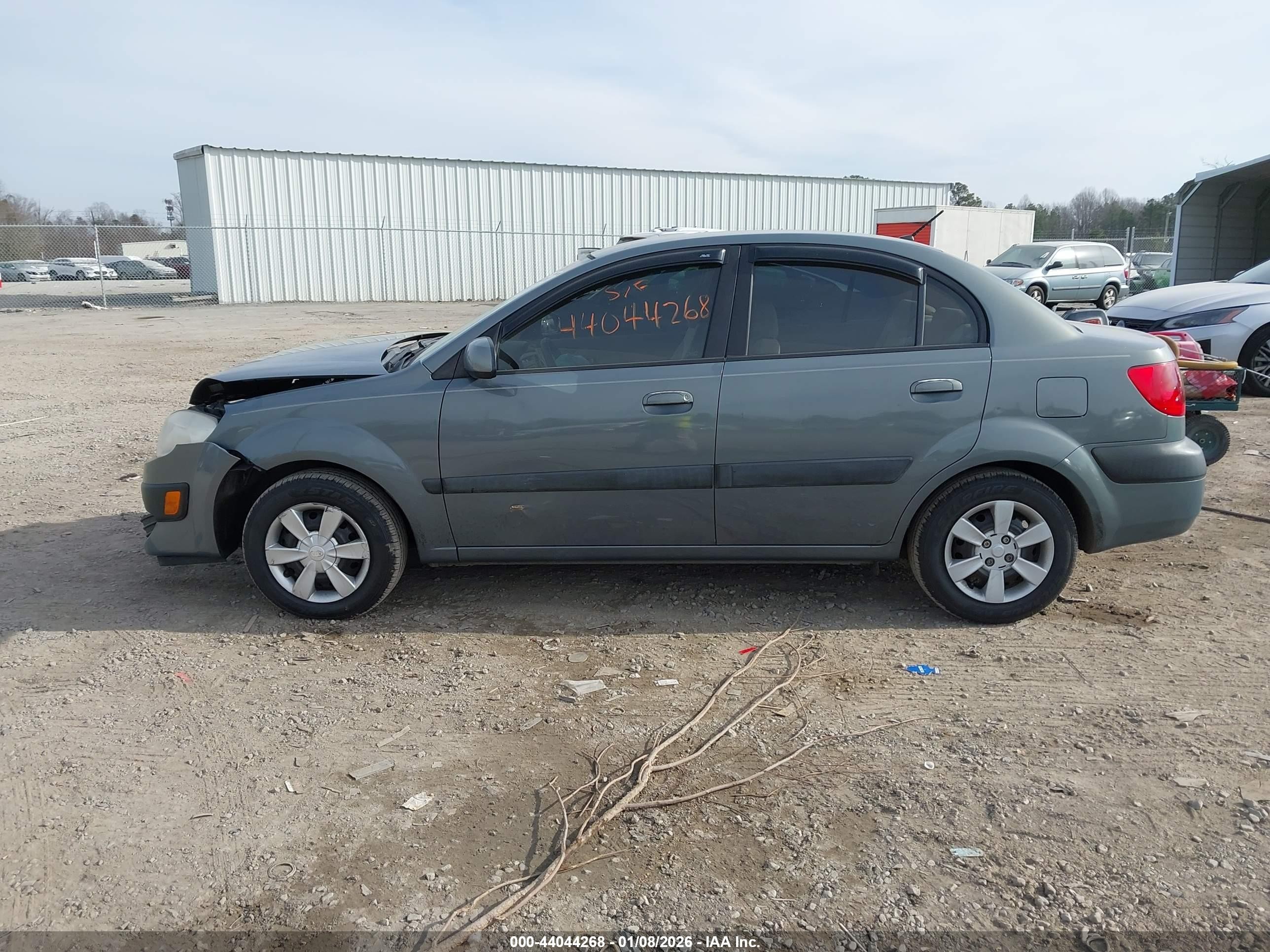 2006 Kia Rio Lx Синий vin: KNADE123566166503