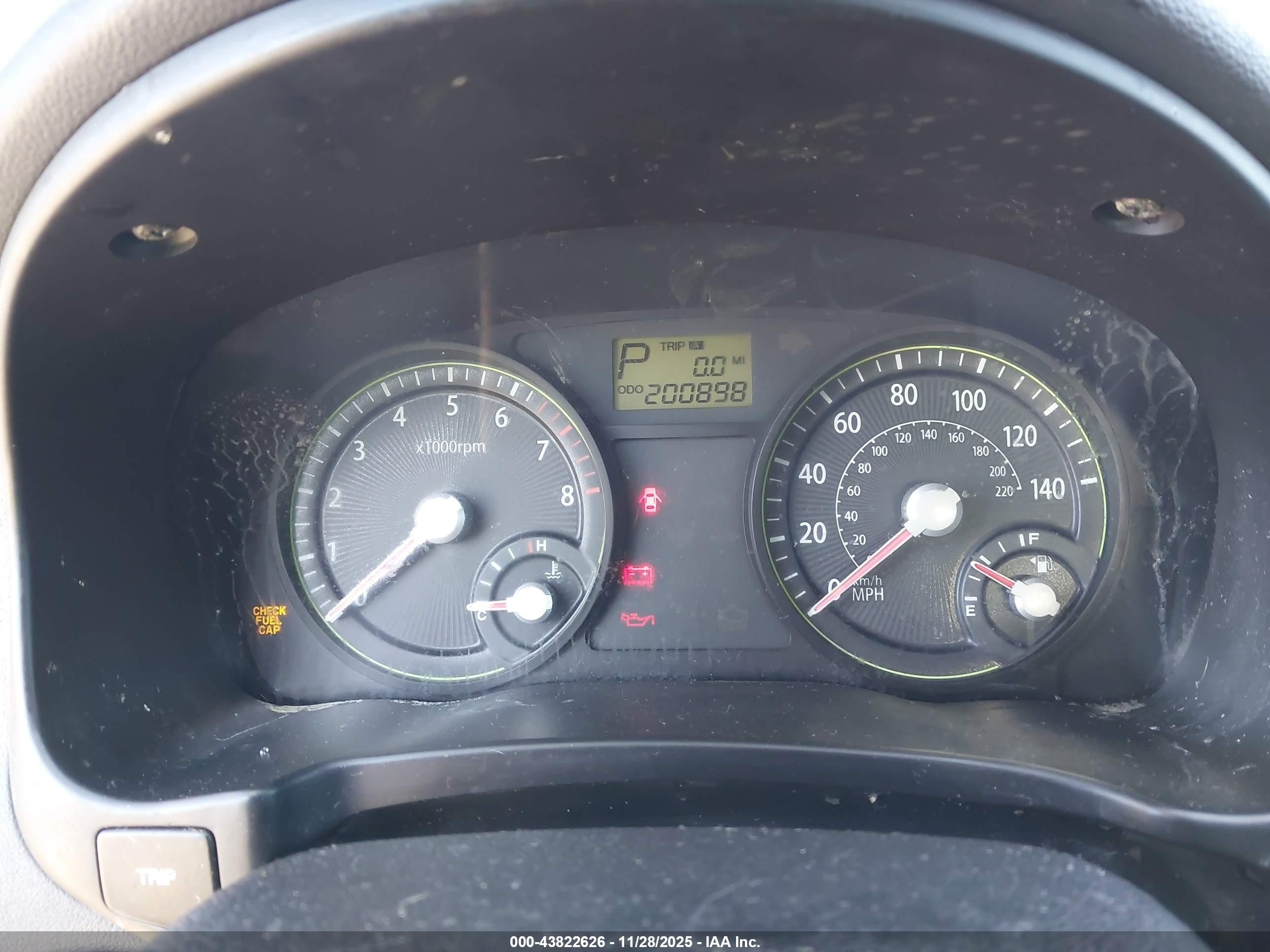 2007 Kia Rio Lx Blue vin: KNADE123576274007