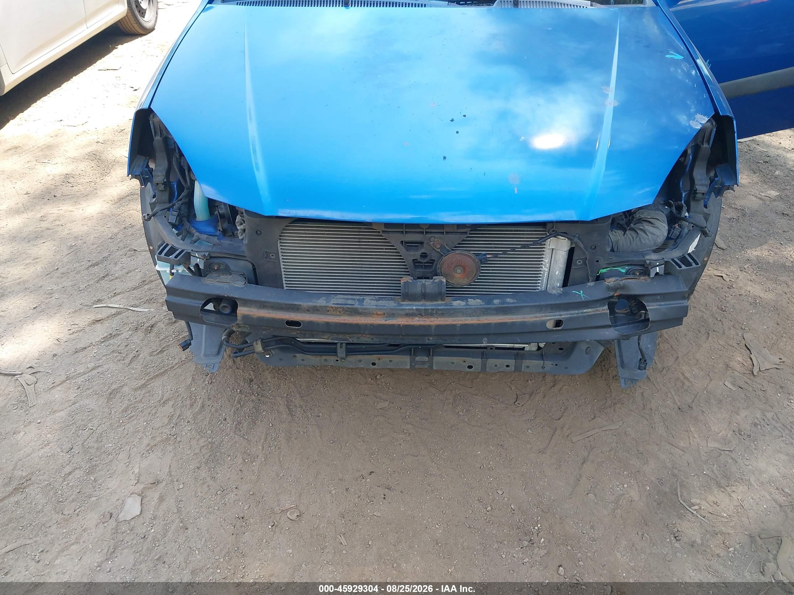 2008 Kia Rio Lx Blue vin: KNADE123686348665