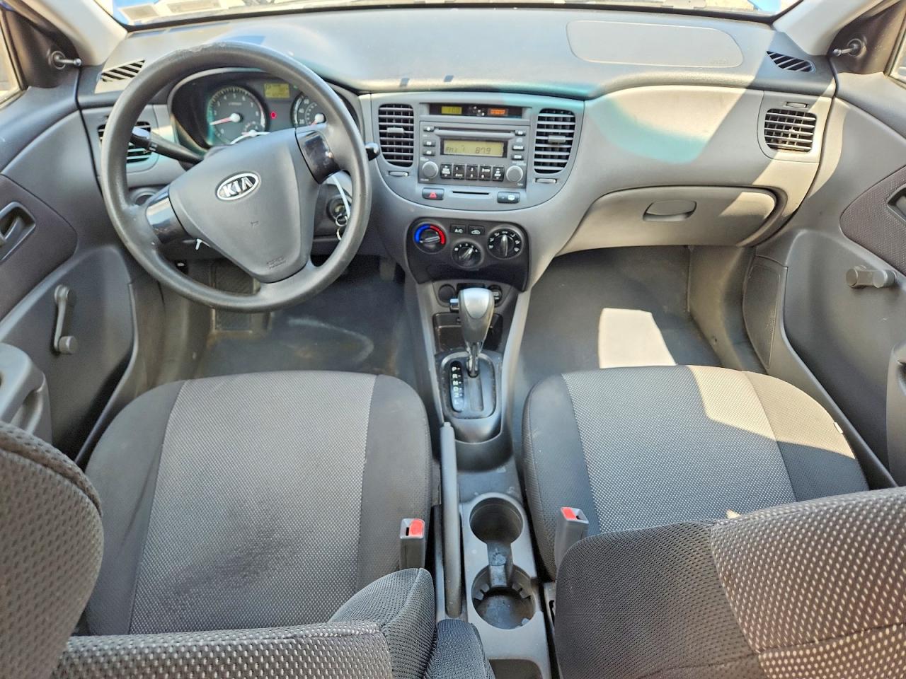 2008 Kia Rio Base Blue vin: KNADE123686421968