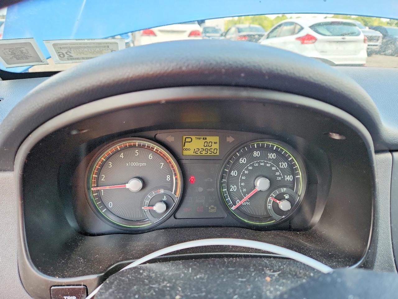 2008 Kia Rio Base Blue vin: KNADE123686421968