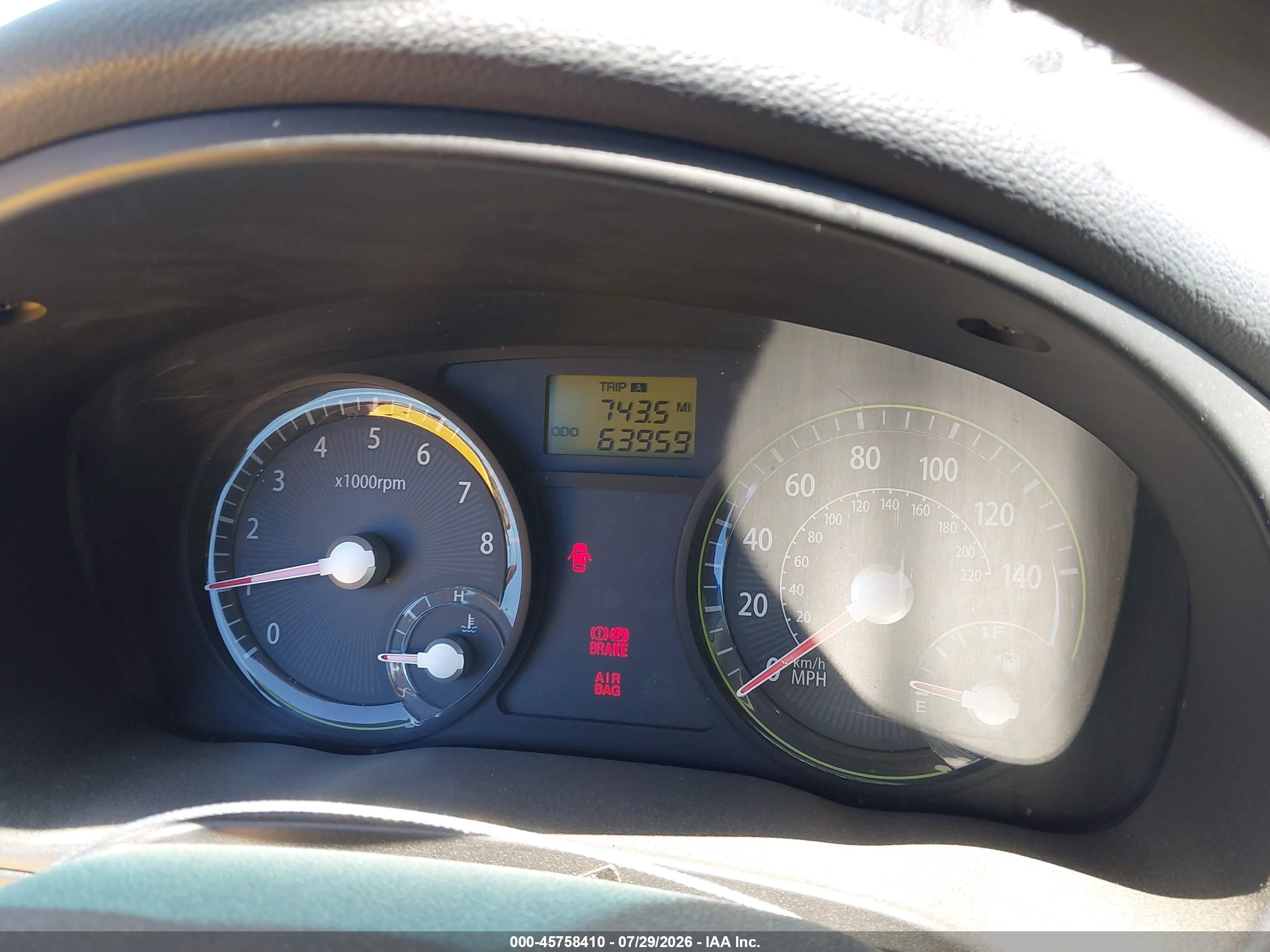 2008 Kia Rio Белый vin: KNADE123886403813