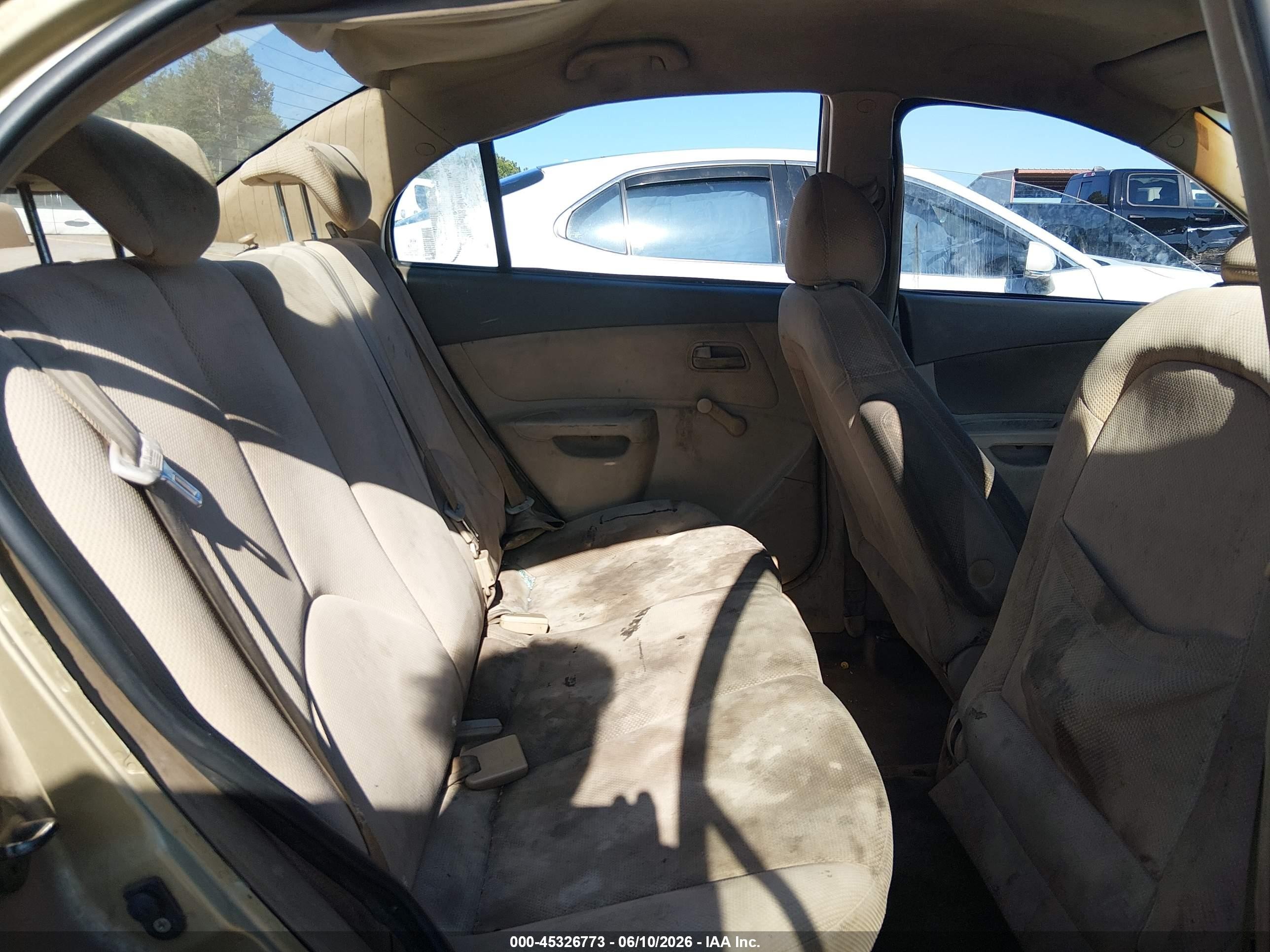 2006 Kia Rio Lx Gold vin: KNADE123966149381