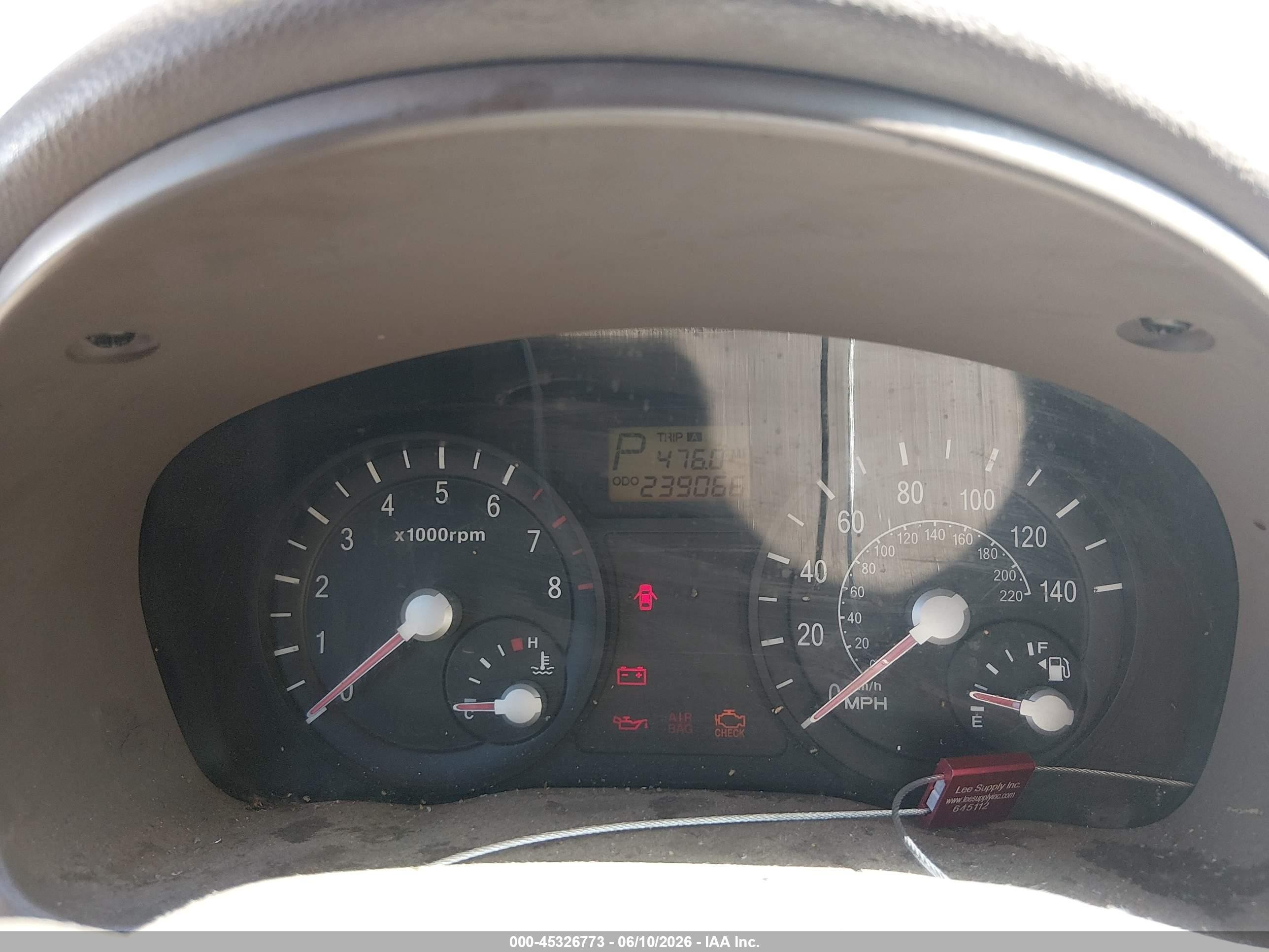 2006 Kia Rio Lx Gold vin: KNADE123966149381