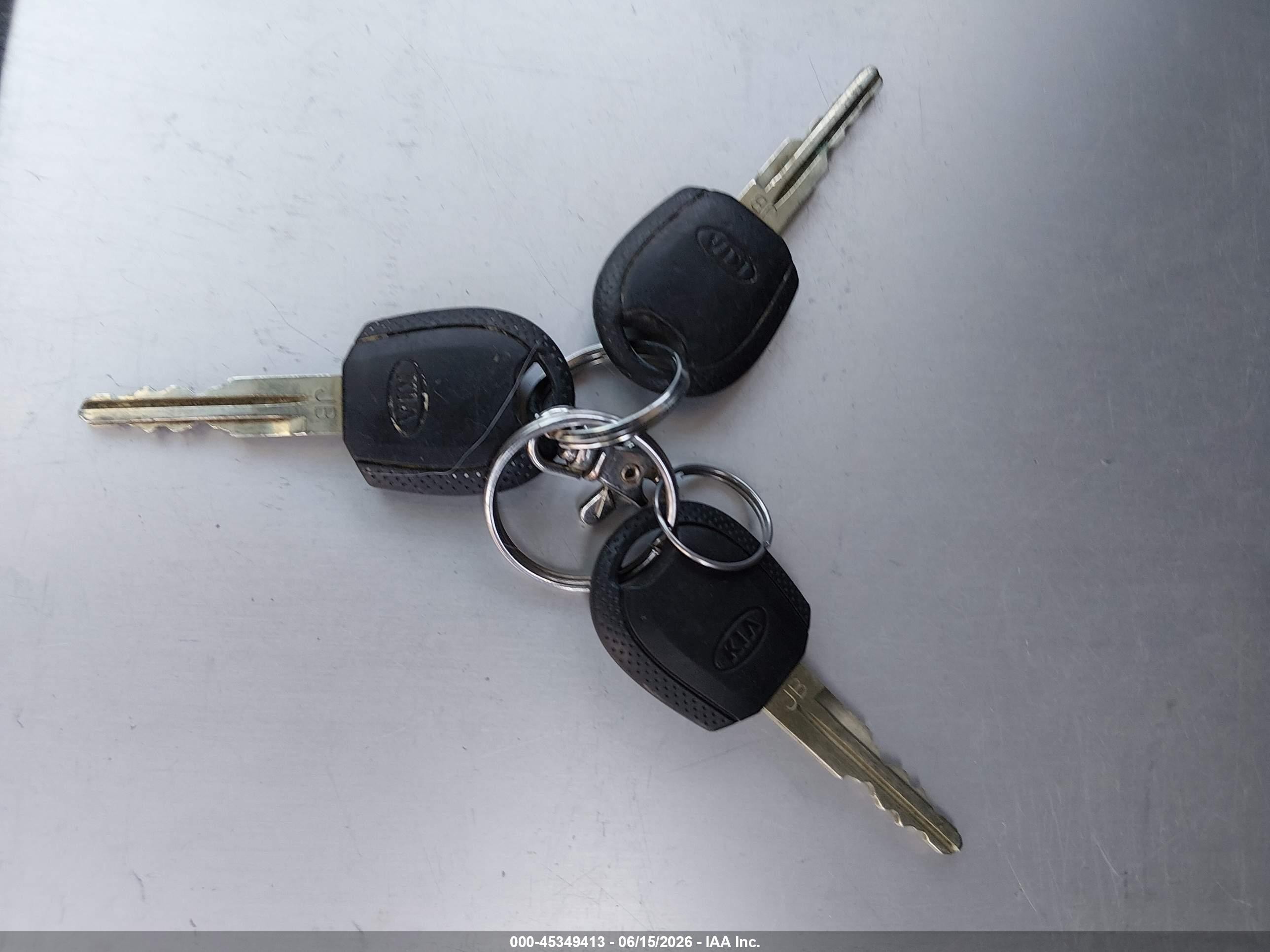 2007 Kia Rio Lx Blue vin: KNADE123976187937