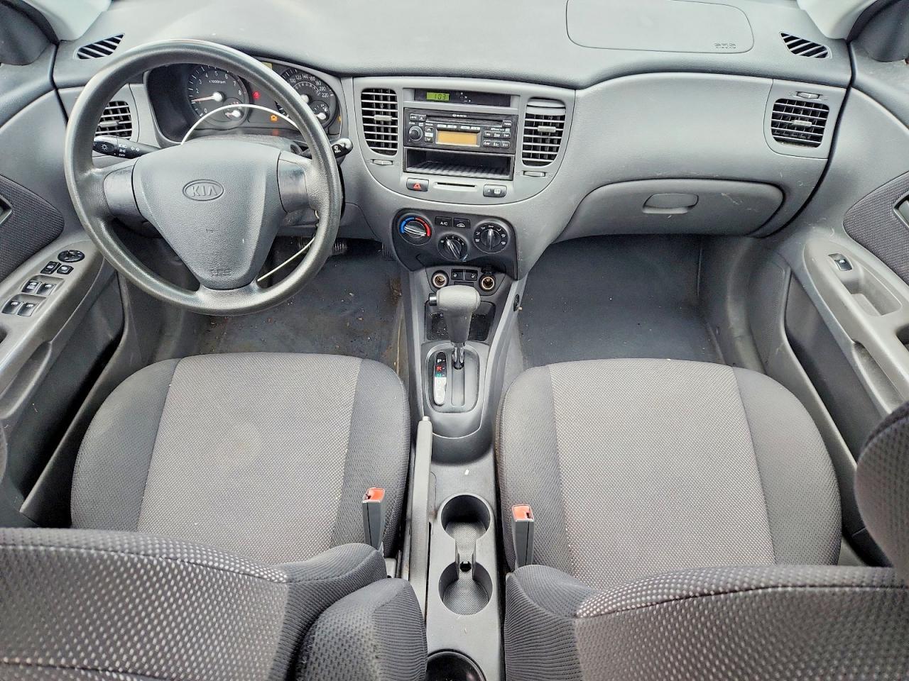 2006 Kia Rio Base Blue vin: KNADE123X66060841