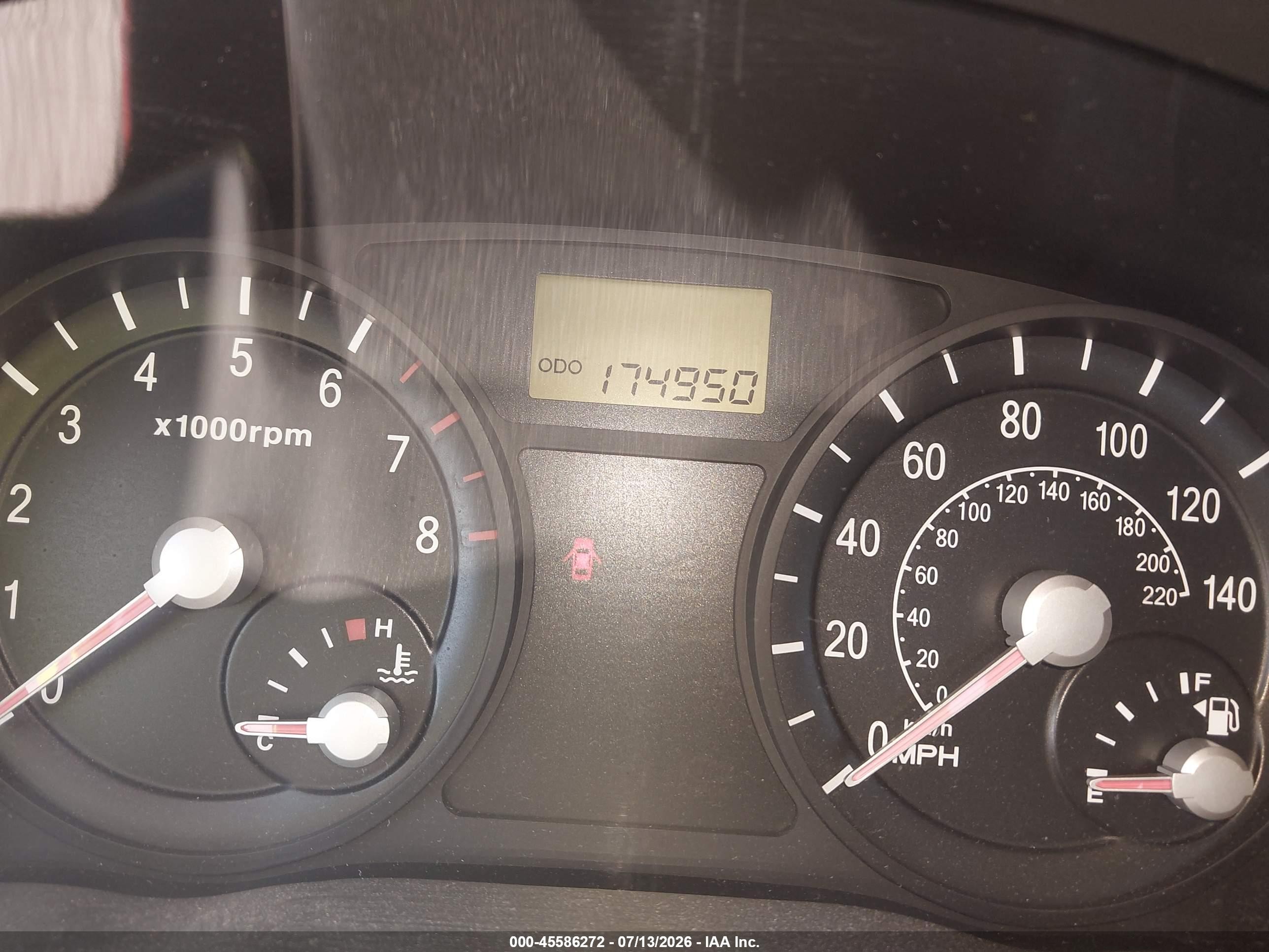 2006 Kia Rio Lx Red vin: KNADE123X66103431