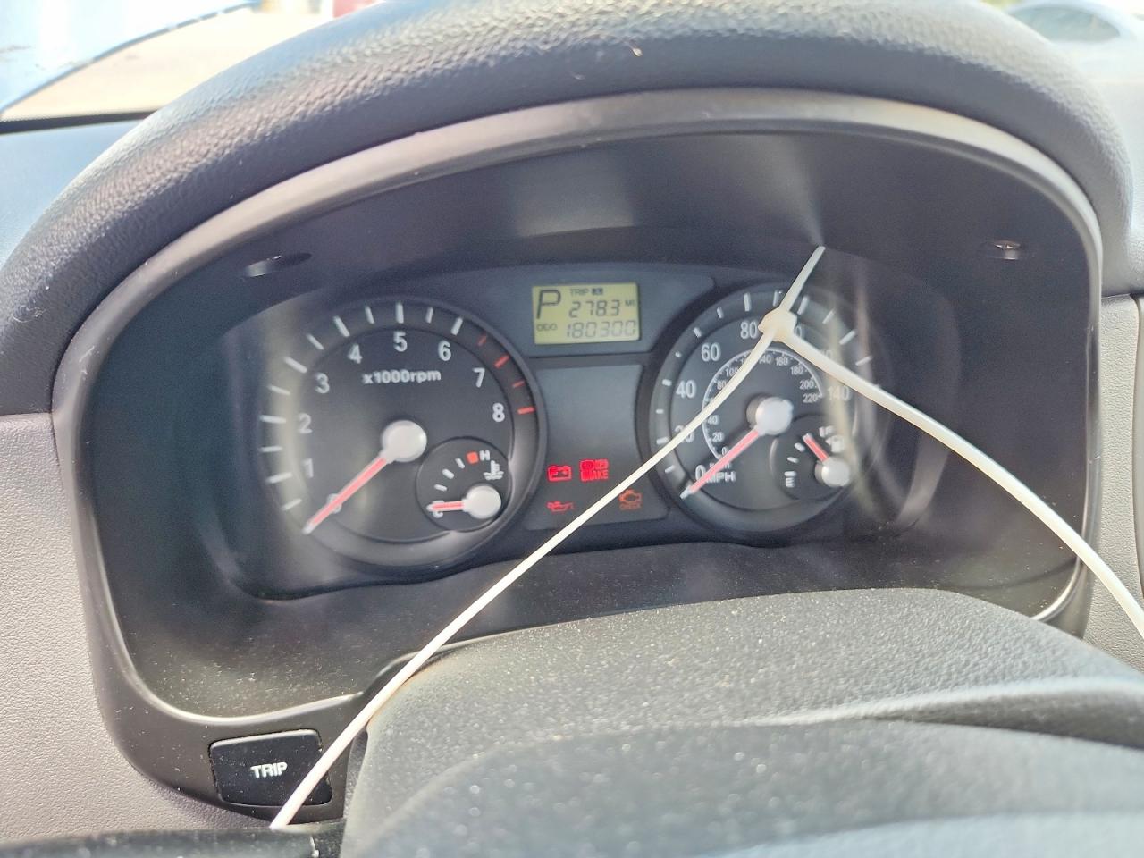2006 Kia Rio Lx Automatic Blue vin: KNADE123X66121864
