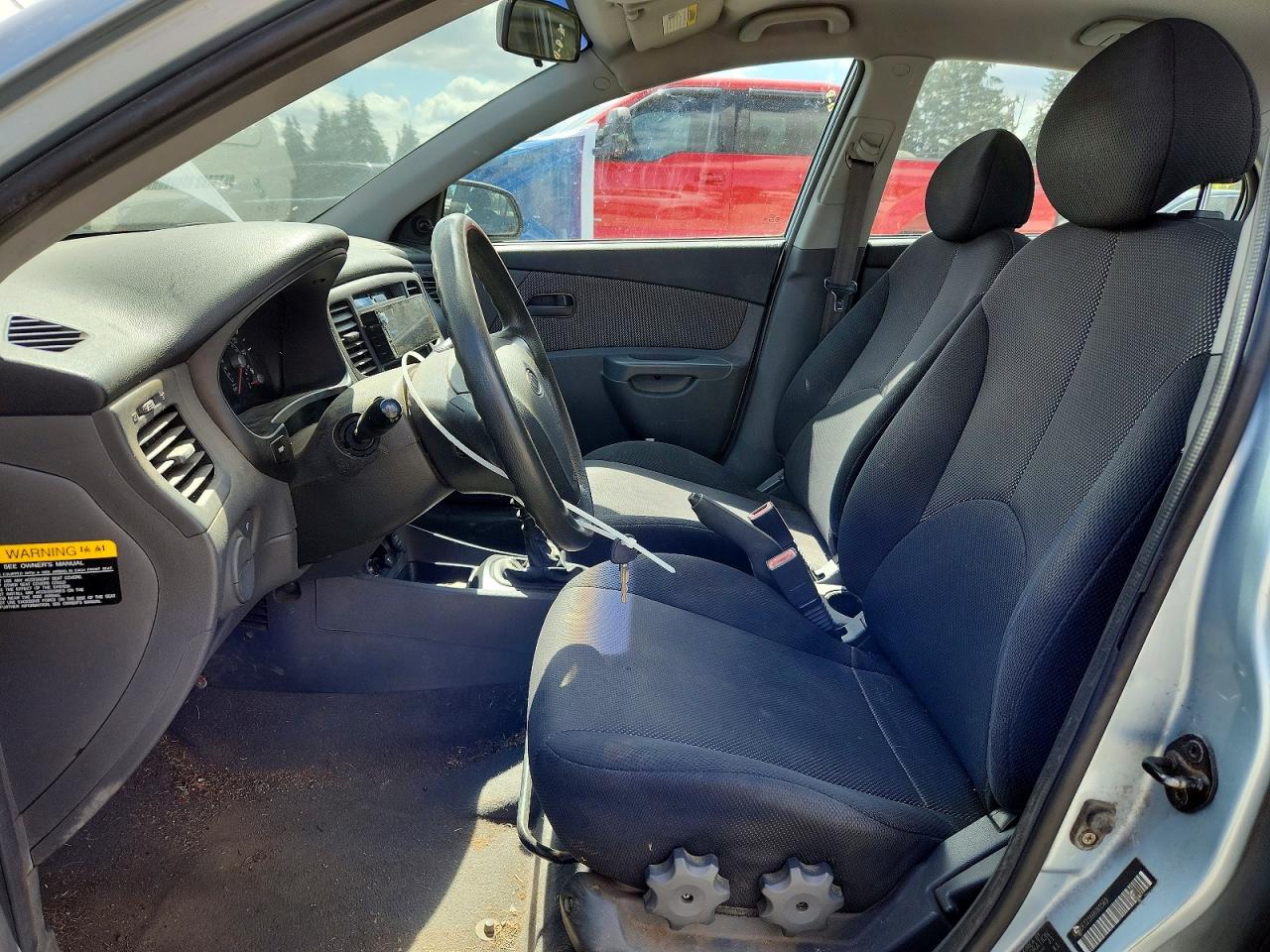 2006 Kia Rio Base Серебряный vin: KNADE123X66161569
