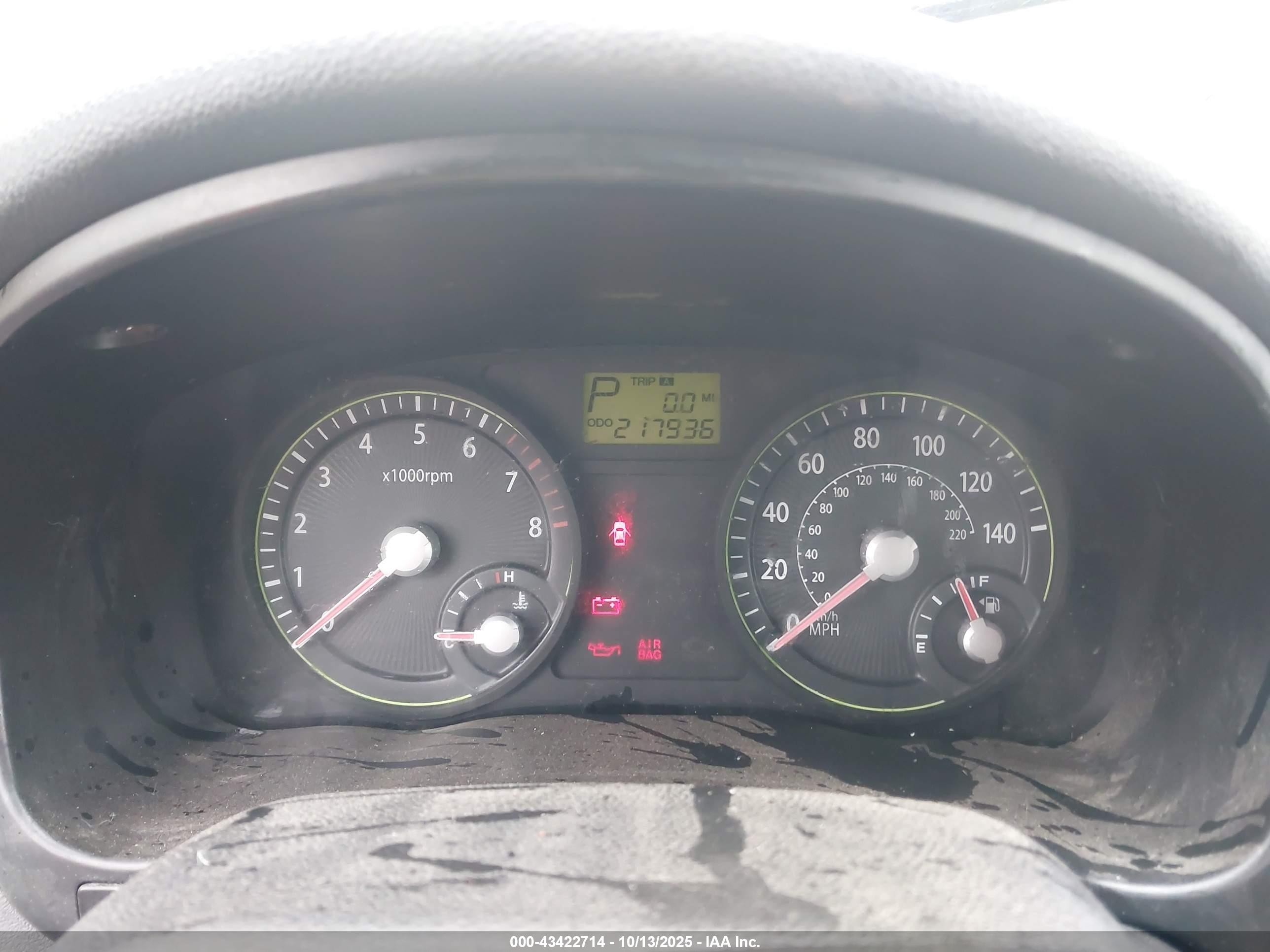 2007 Kia Rio Lx Light Blue vin: KNADE123X76268946