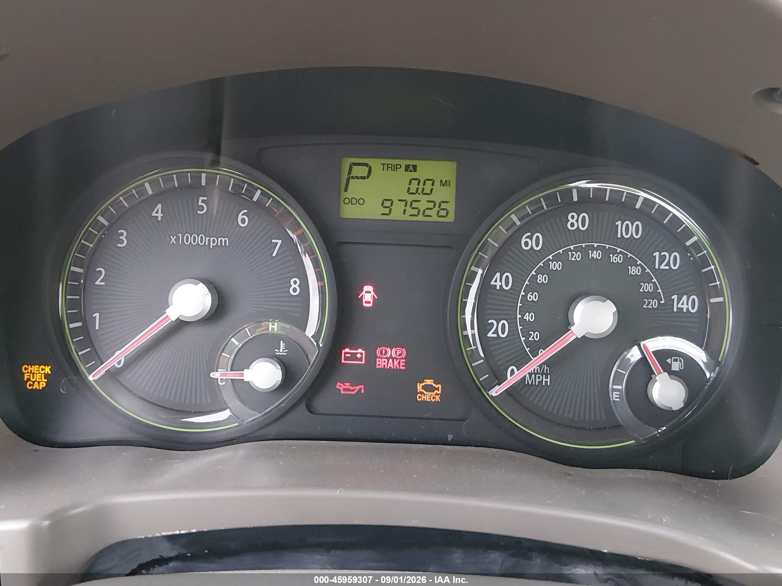 2008 Kia Rio Lx Золотой vin: KNADE123X86356476