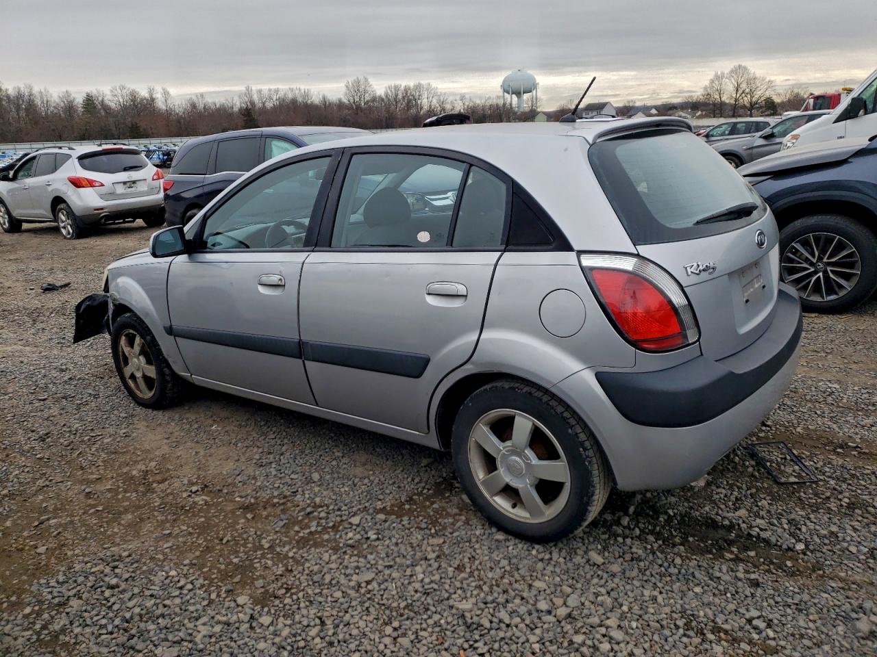 2006 Kia Rio 5 Серебряный vin: KNADE163066169318