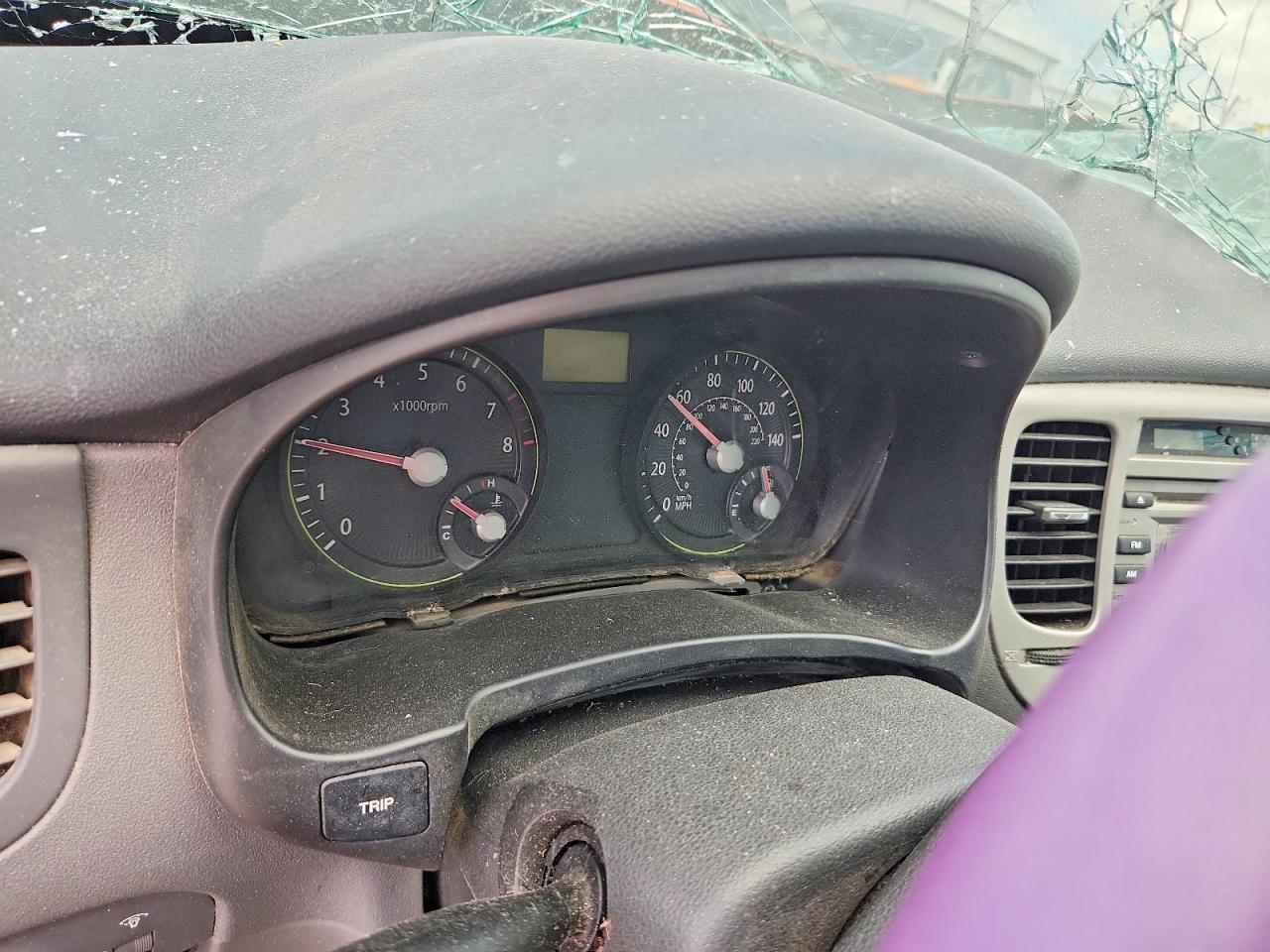 2007 Kia Rio 5 Sx Red vin: KNADE163276235840