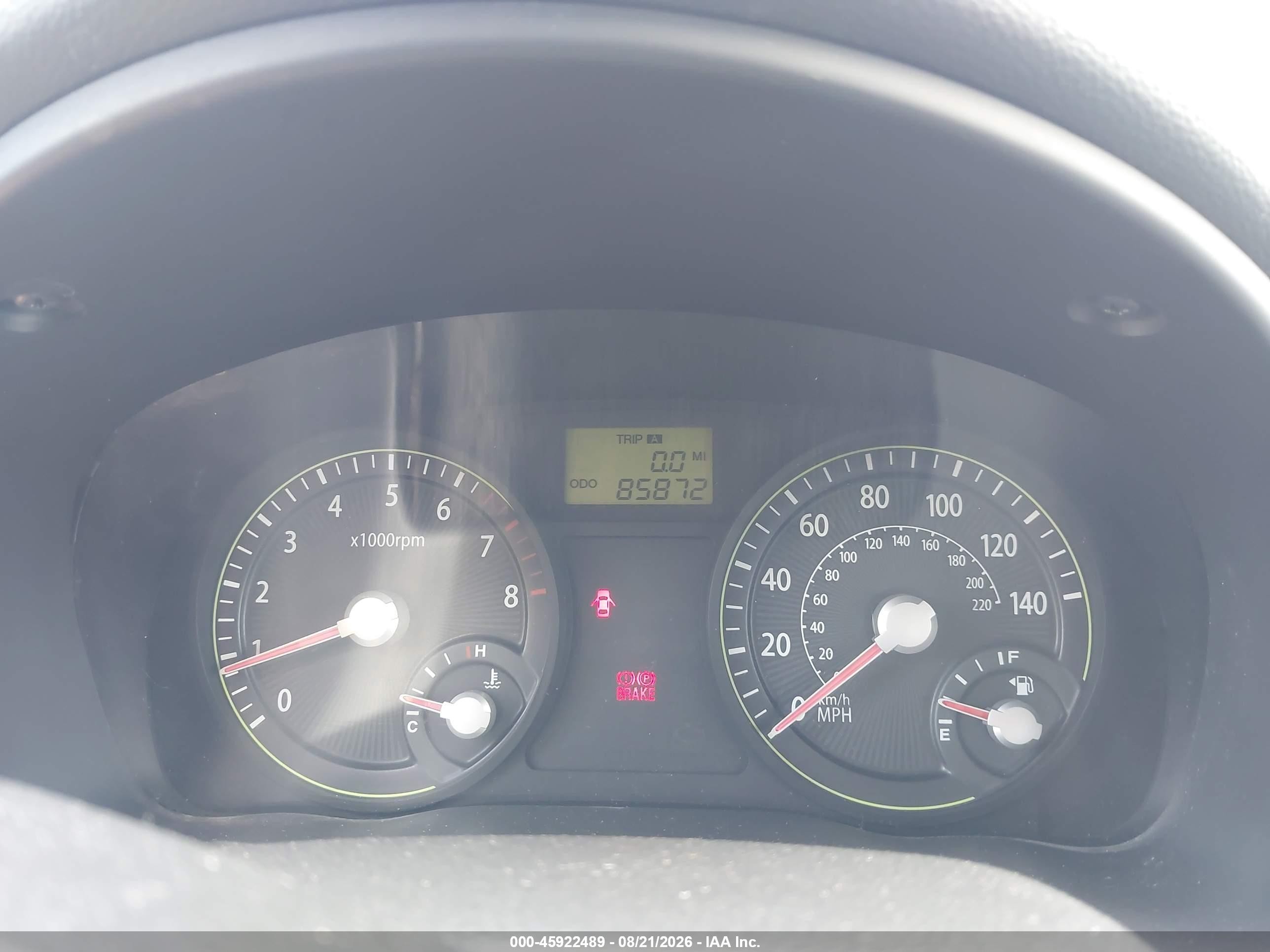 2007 Kia Rio5 Sx Blue vin: KNADE163276280390