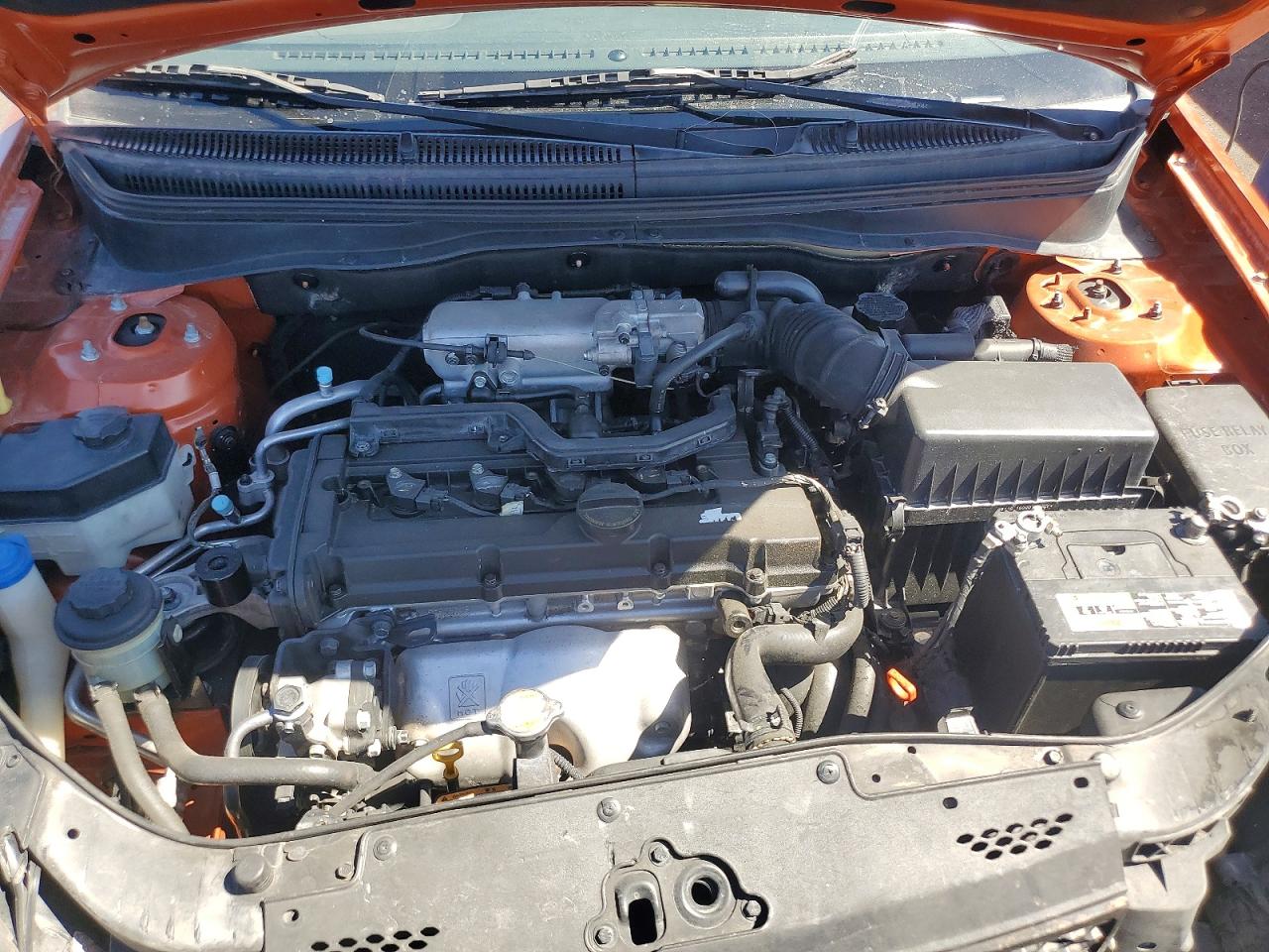 2008 Kia Rio 5 Sx Orange vin: KNADE163286314202