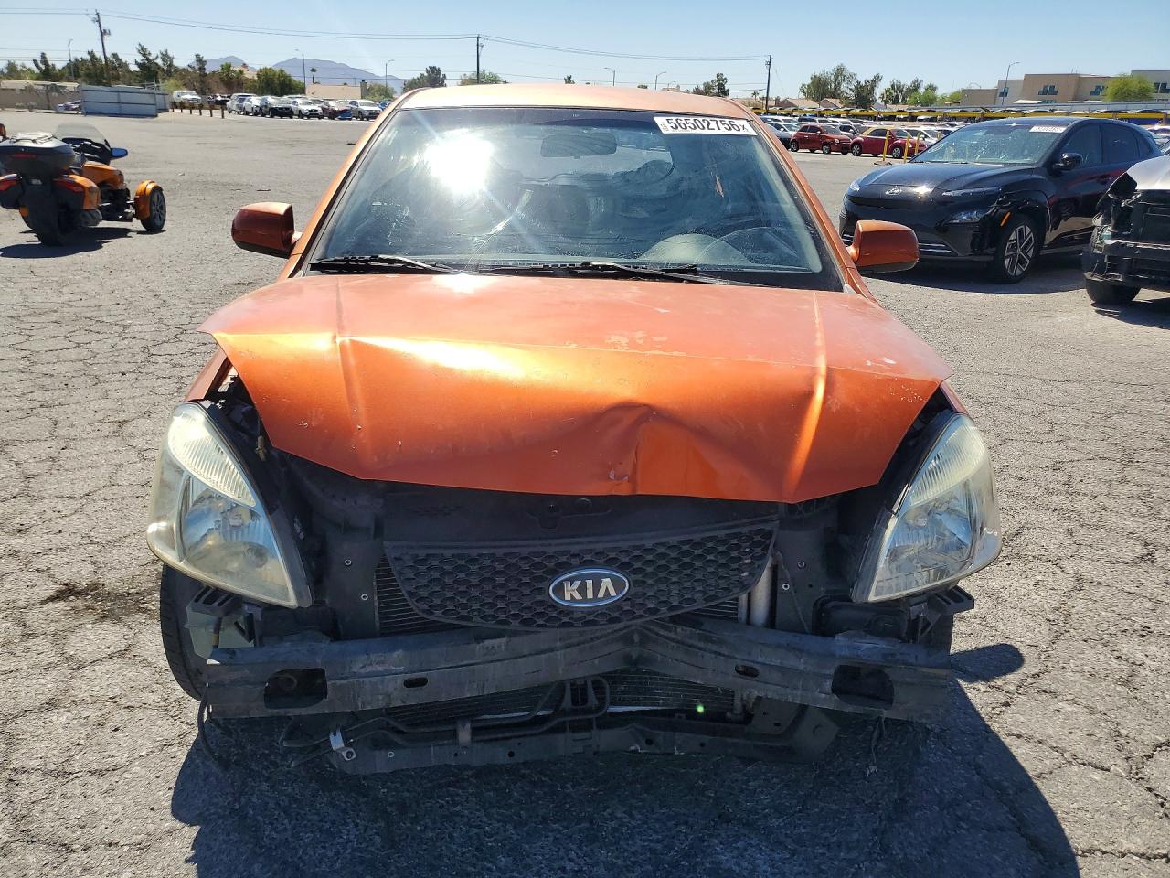 2008 Kia Rio 5 Sx Orange vin: KNADE163286314202