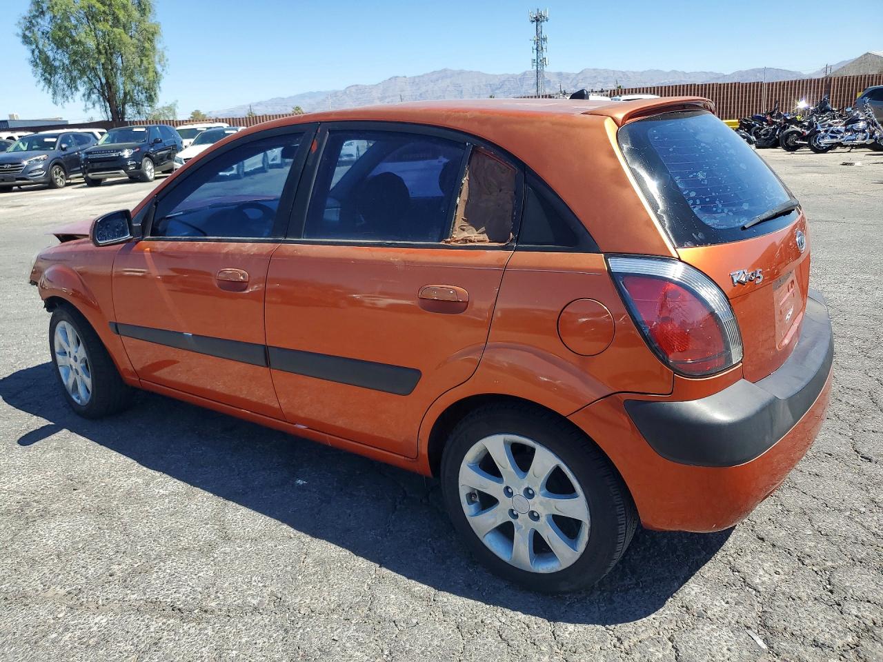 2008 Kia Rio 5 Sx Orange vin: KNADE163286314202