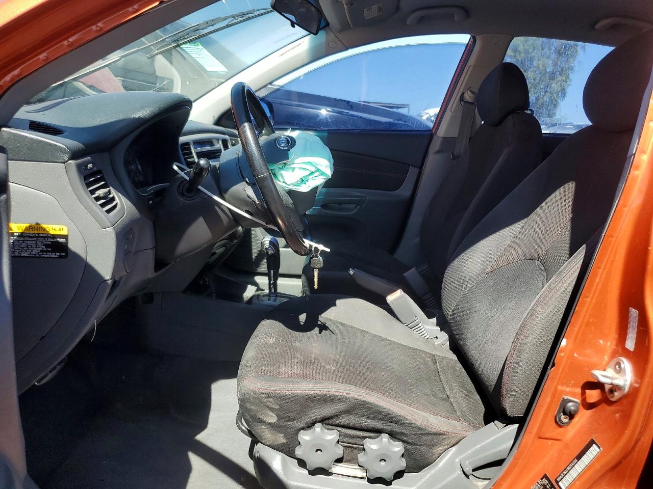 2008 Kia Rio 5 Sx Orange vin: KNADE163286314202