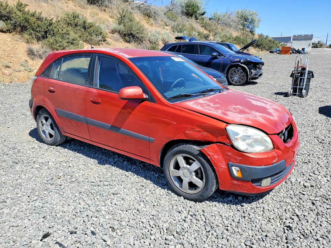 2006 Kia Rio 5 Red vin: KNADE163466073899