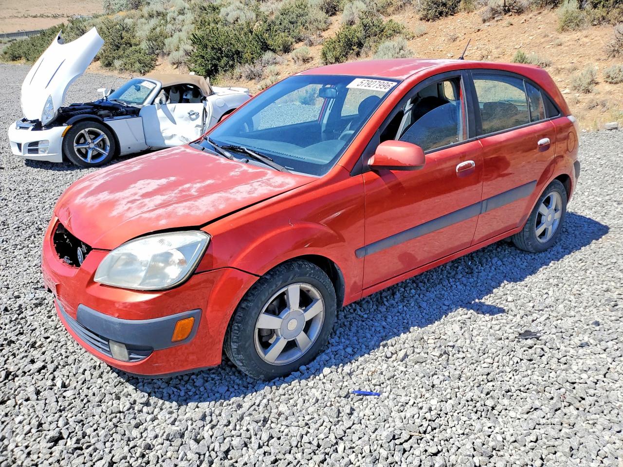 2006 Kia Rio 5 Red vin: KNADE163466073899