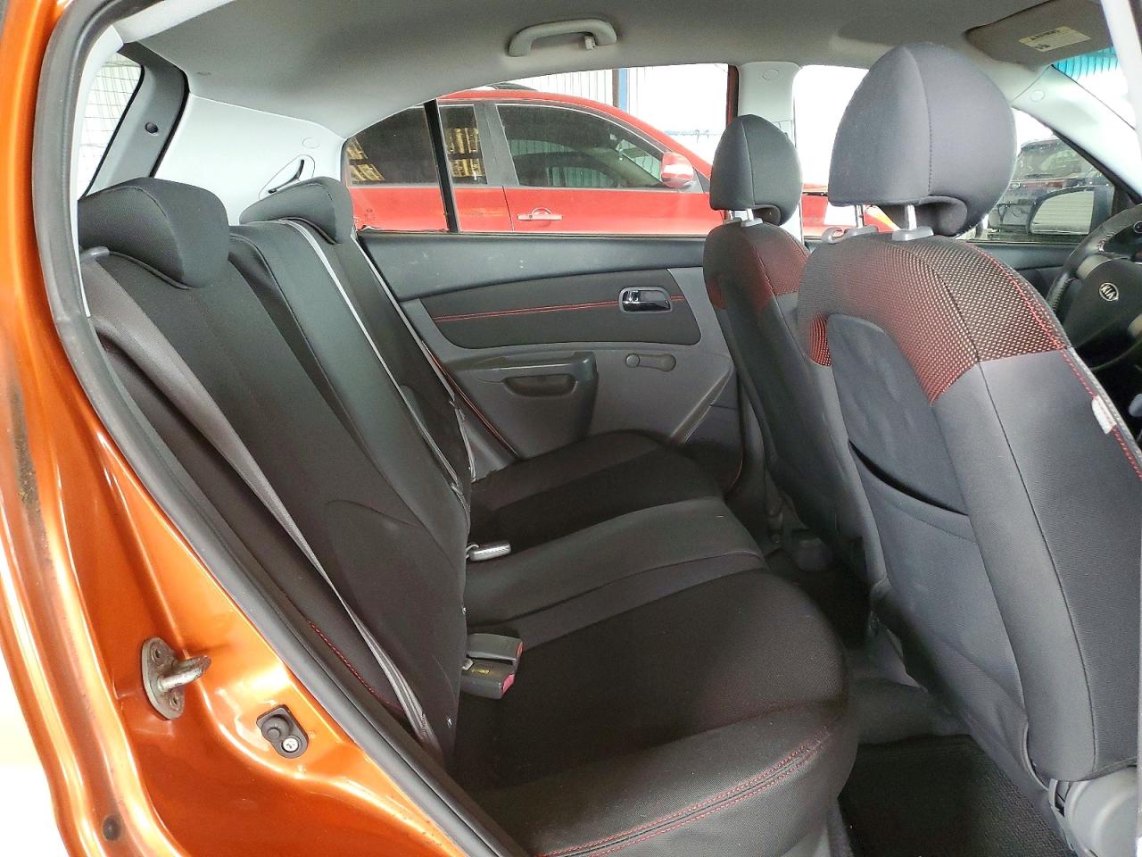 2007 Kia Rio 5 Sx Orange vin: KNADE163476207196