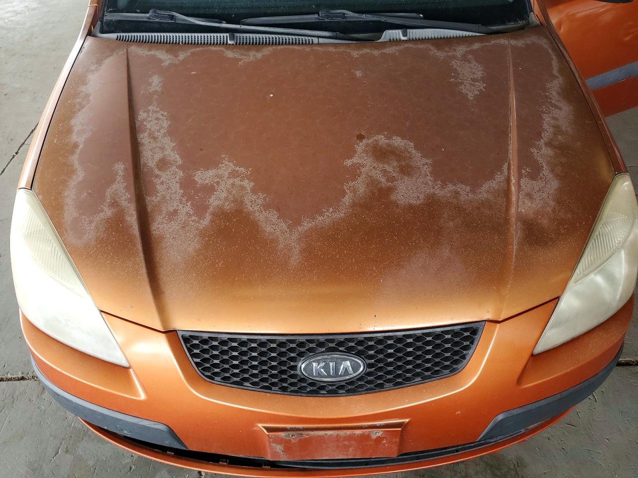 2007 Kia Rio 5 Sx Orange vin: KNADE163476207196