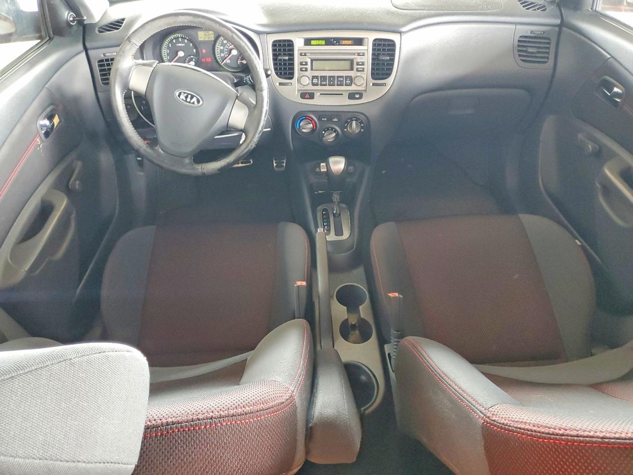 2007 Kia Rio 5 Sx Orange vin: KNADE163476207196