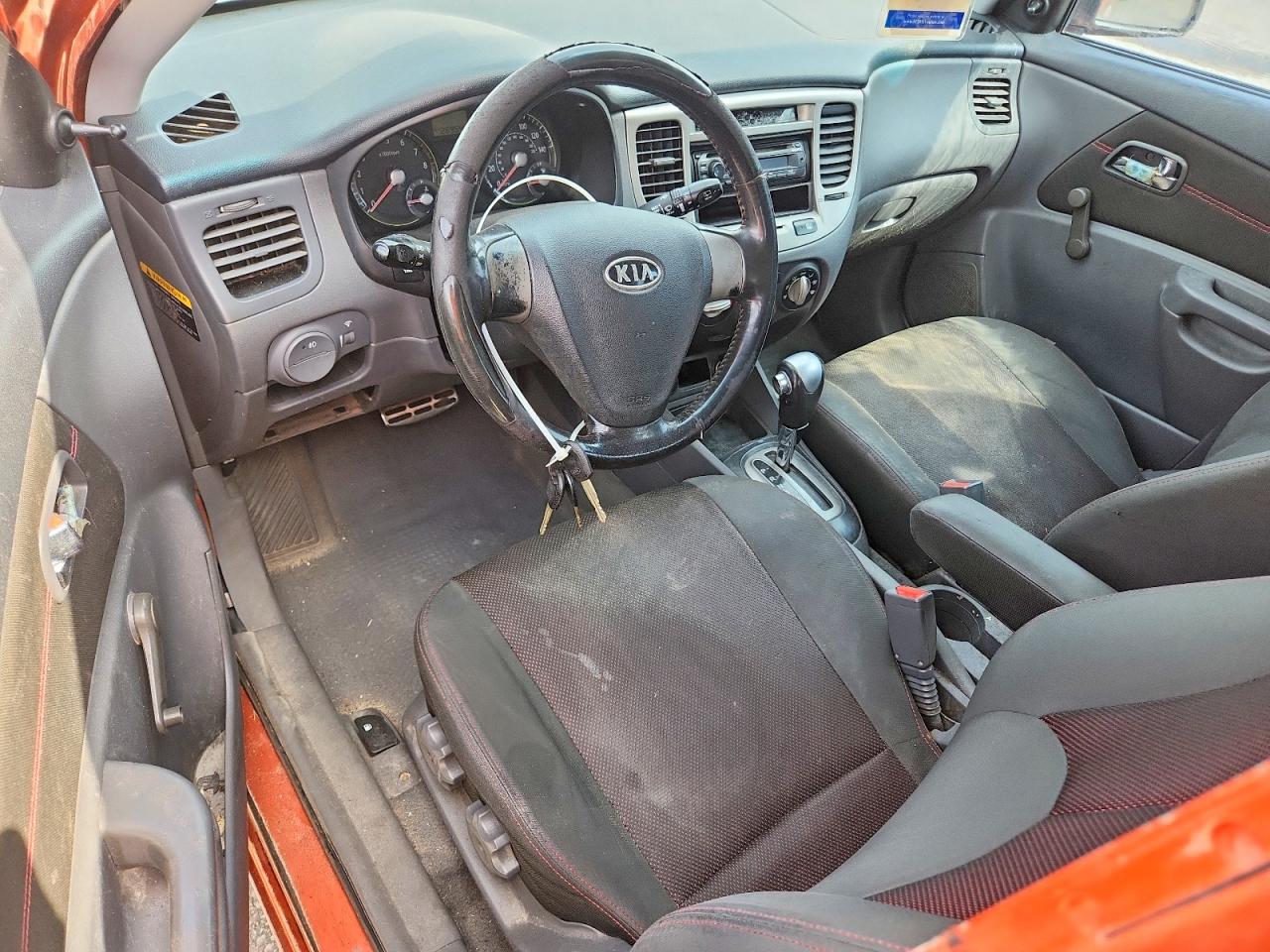 2008 Kia Rio 5 Sx Orange vin: KNADE163486409649