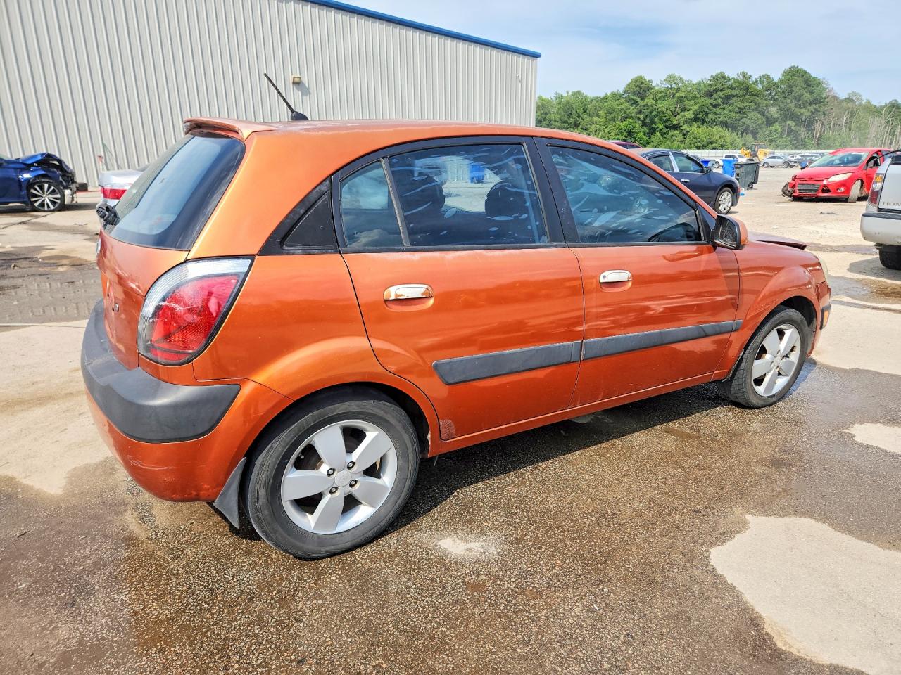 2008 Kia Rio 5 Sx Orange vin: KNADE163486409649