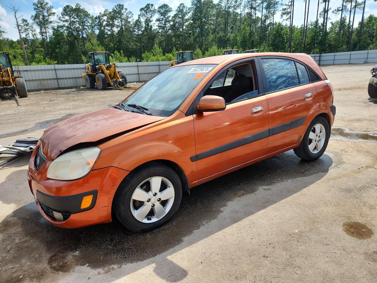 2008 Kia Rio 5 Sx Orange vin: KNADE163486409649