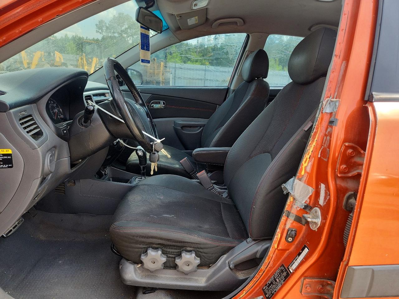 2008 Kia Rio 5 Sx Orange vin: KNADE163486409649