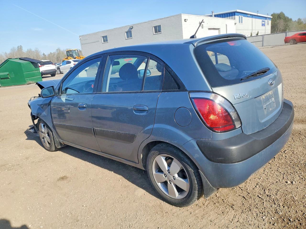 2007 Kia Rio 5 Sx Blue vin: KNADE163576294199