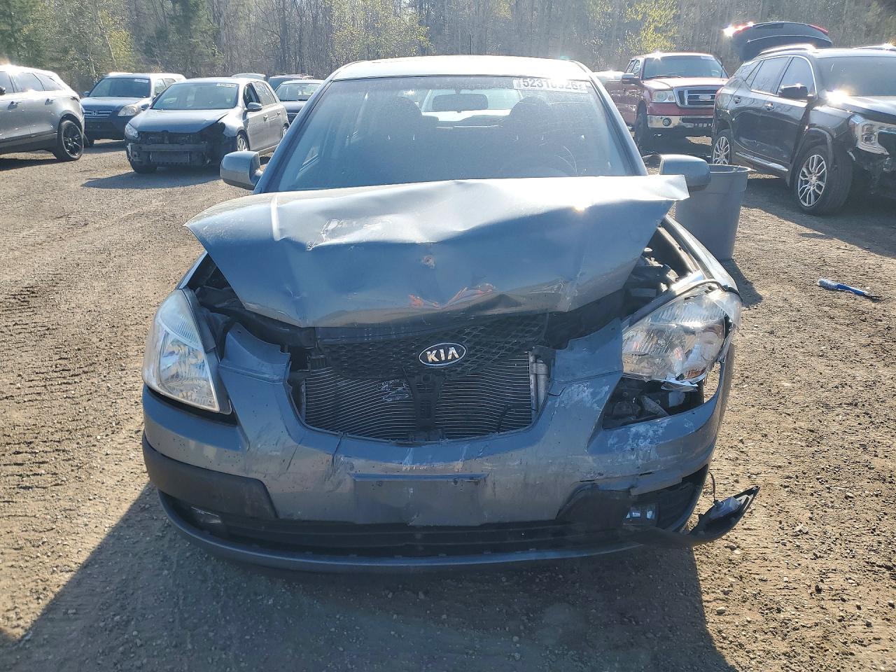 2007 Kia Rio 5 Sx Blue vin: KNADE163576294199