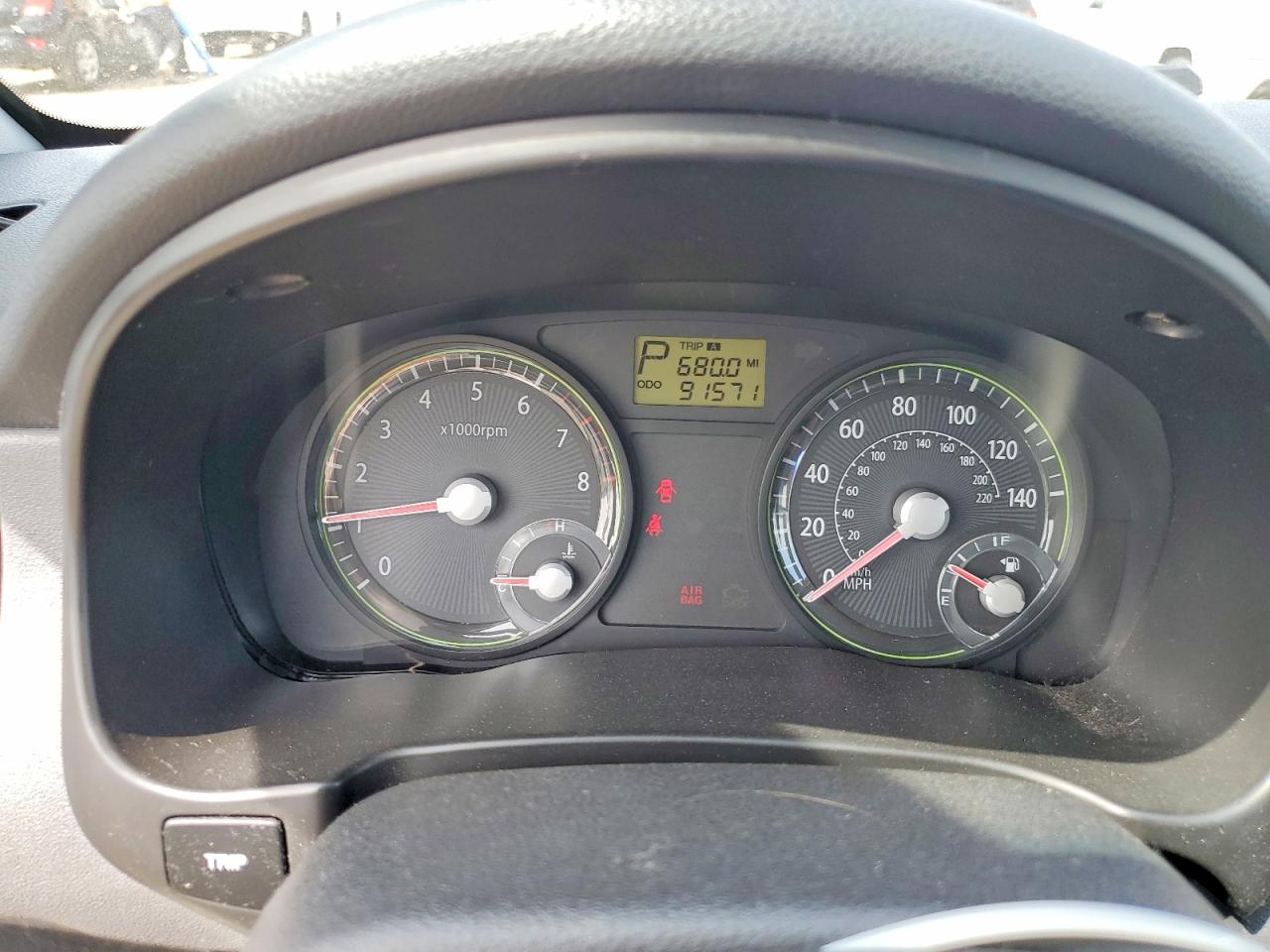 2008 Kia Rio 5 Sx White vin: KNADE163686345971
