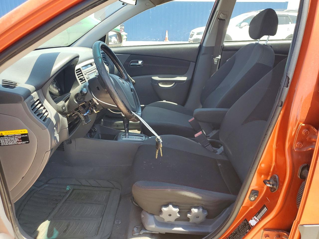 2007 Kia Rio 5 Sx Orange vin: KNADE163976293685