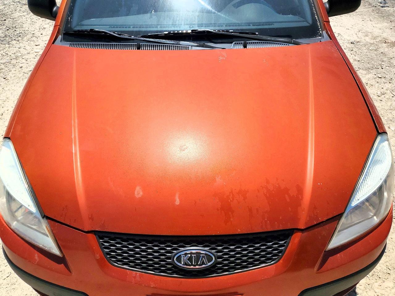 2007 Kia Rio 5 Sx Orange vin: KNADE163976293685