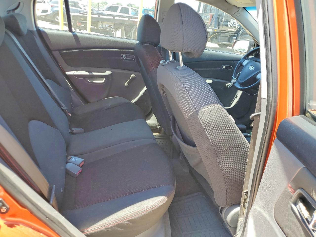 2007 Kia Rio 5 Sx Orange vin: KNADE163976293685