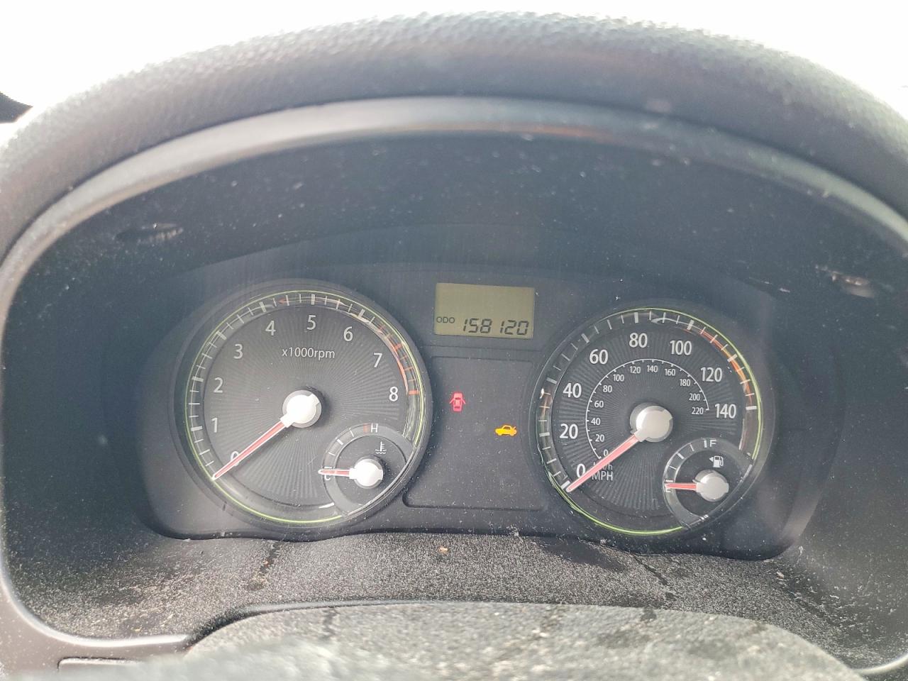 2008 Kia Rio 5 Sx White vin: KNADE163986348833