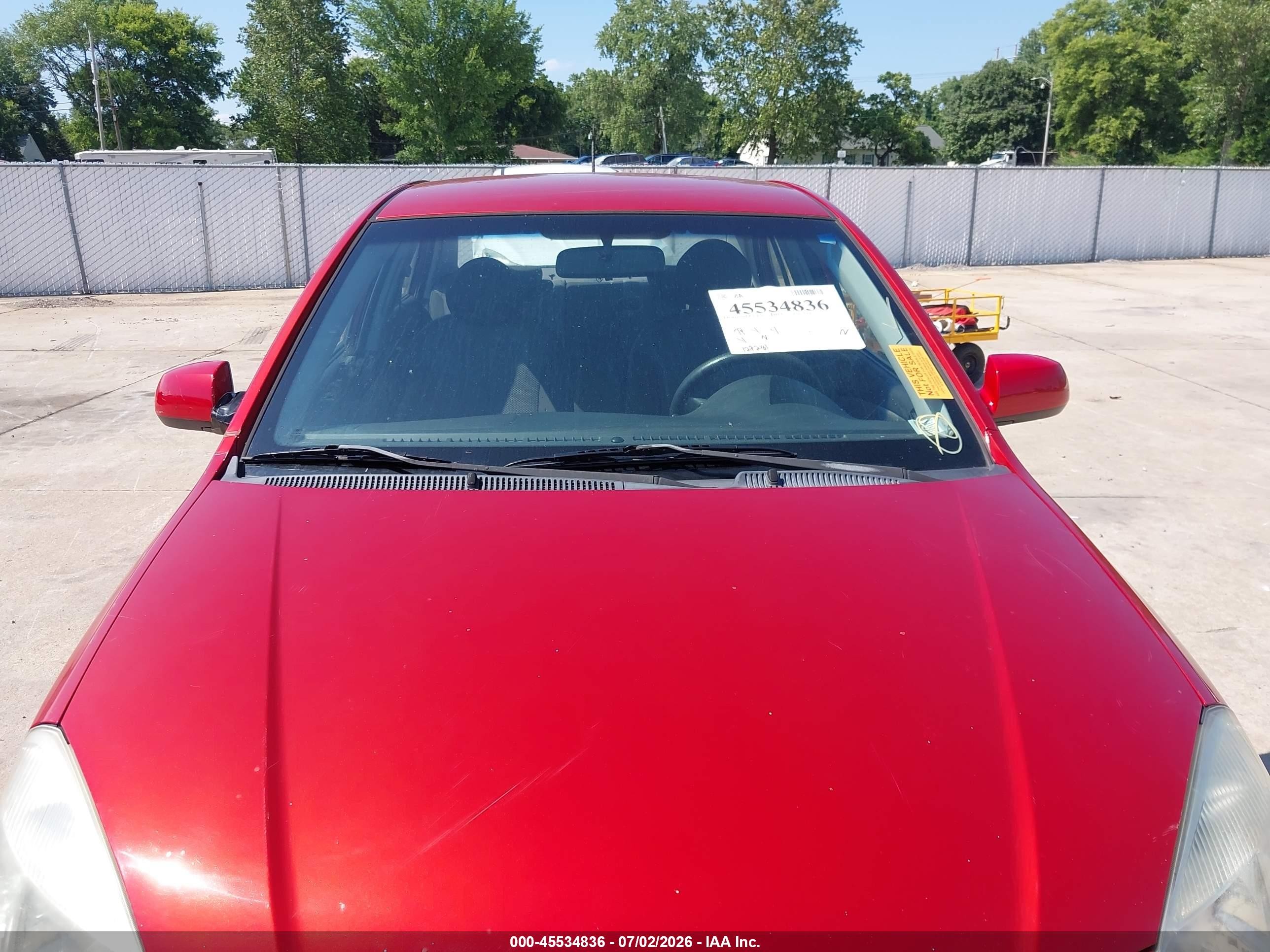 2009 Kia Rio Lx Orange vin: KNADE223096527128